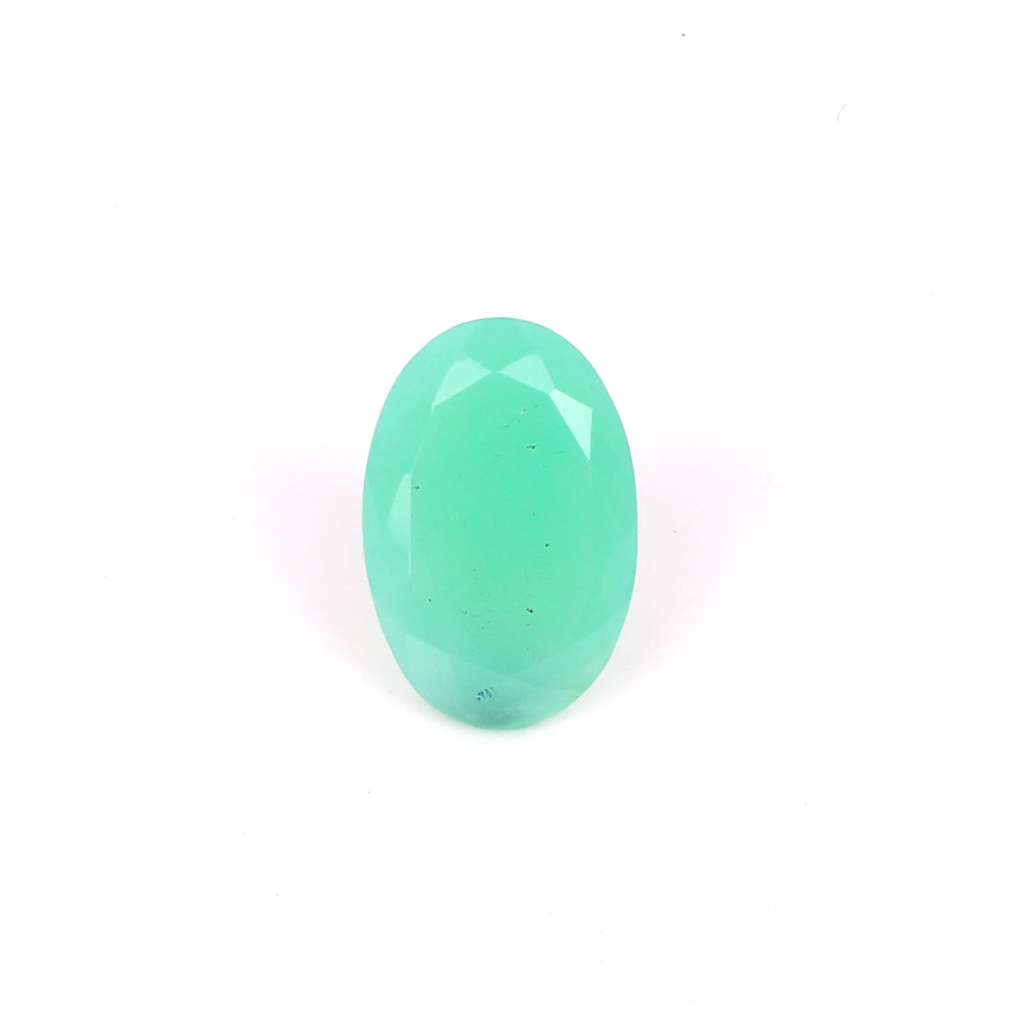 Chrysoprase 22x16mm Oval Cut 1875cts Loose Gemstone