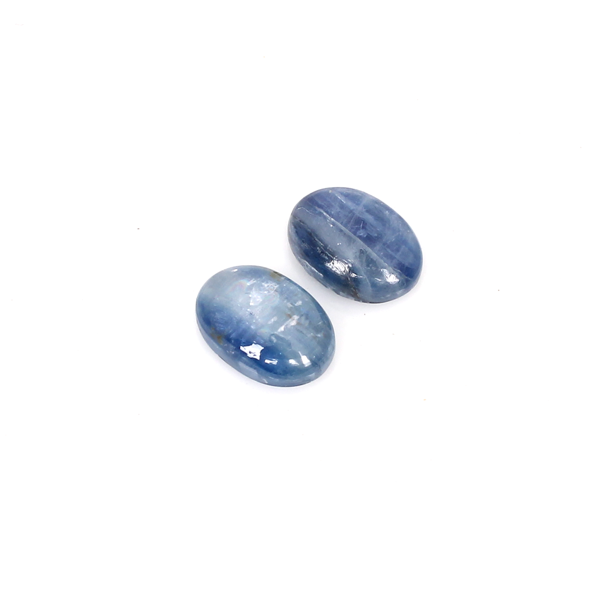 Natural Kyanite 9x6mm Oval Cab 430Cts