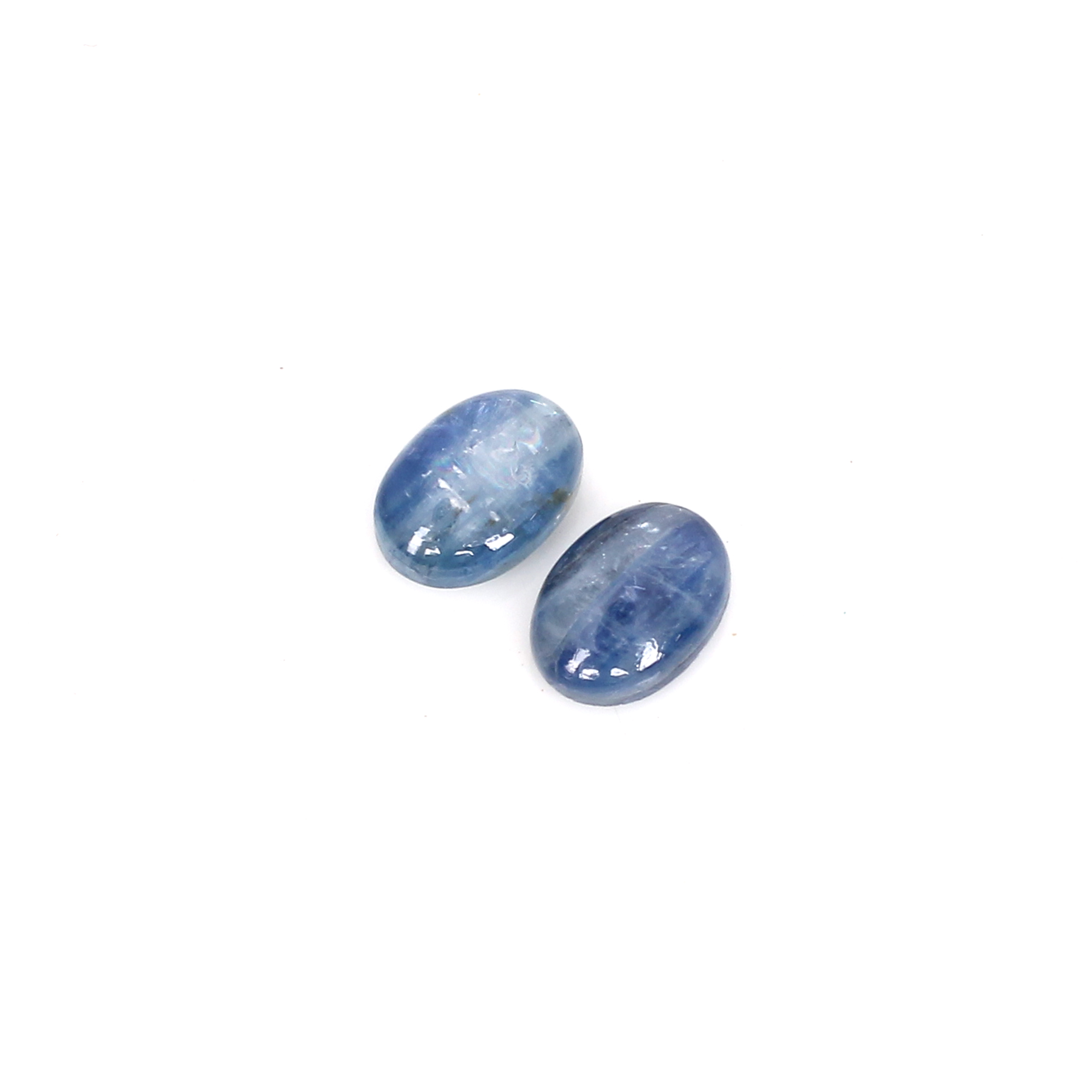 Natural Kyanite 9x6mm Oval Cab 430Cts
