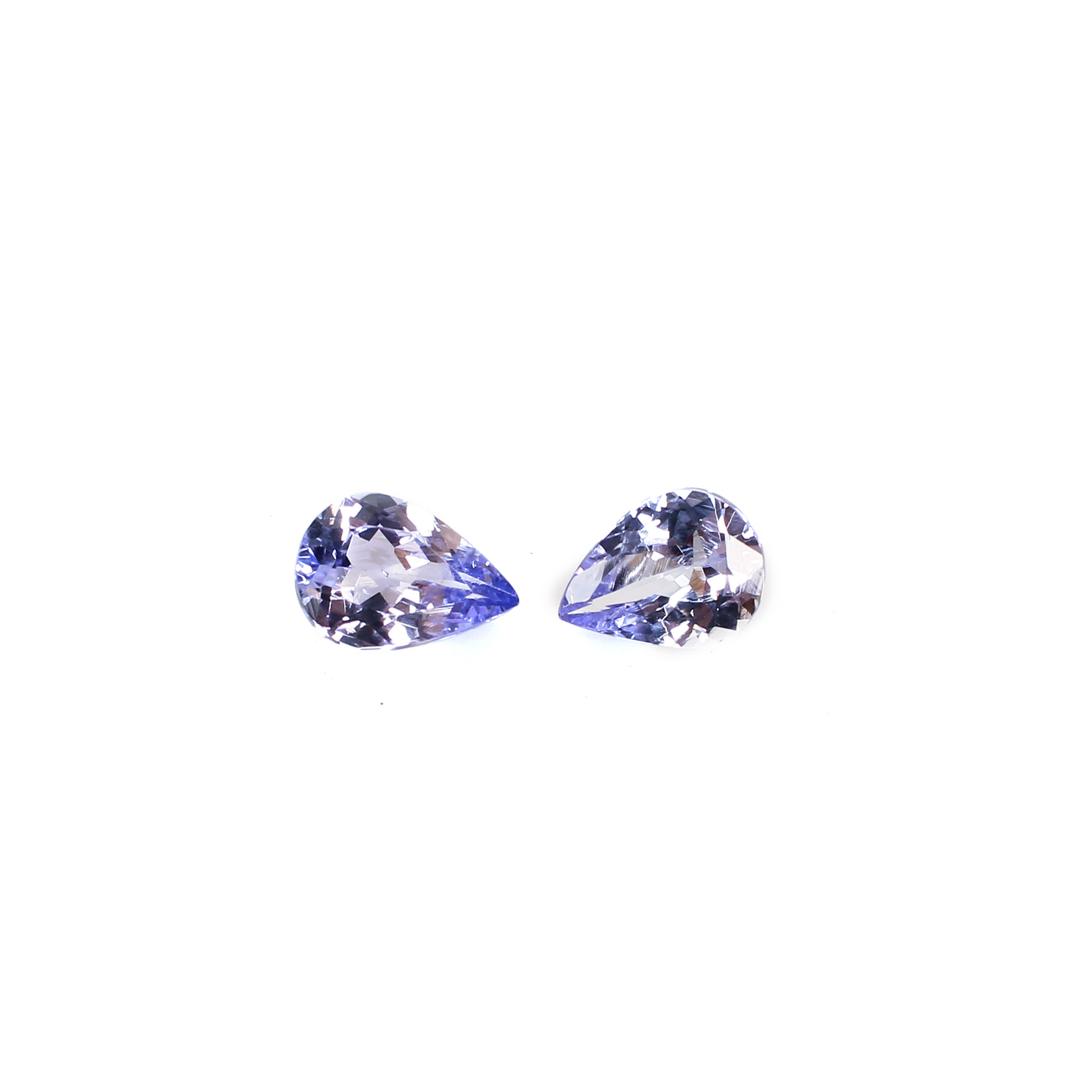 AAA Quality 1Pcs Natural Tanzanite 5x7mm Pear Cut 0625Cts Loose Gemstone