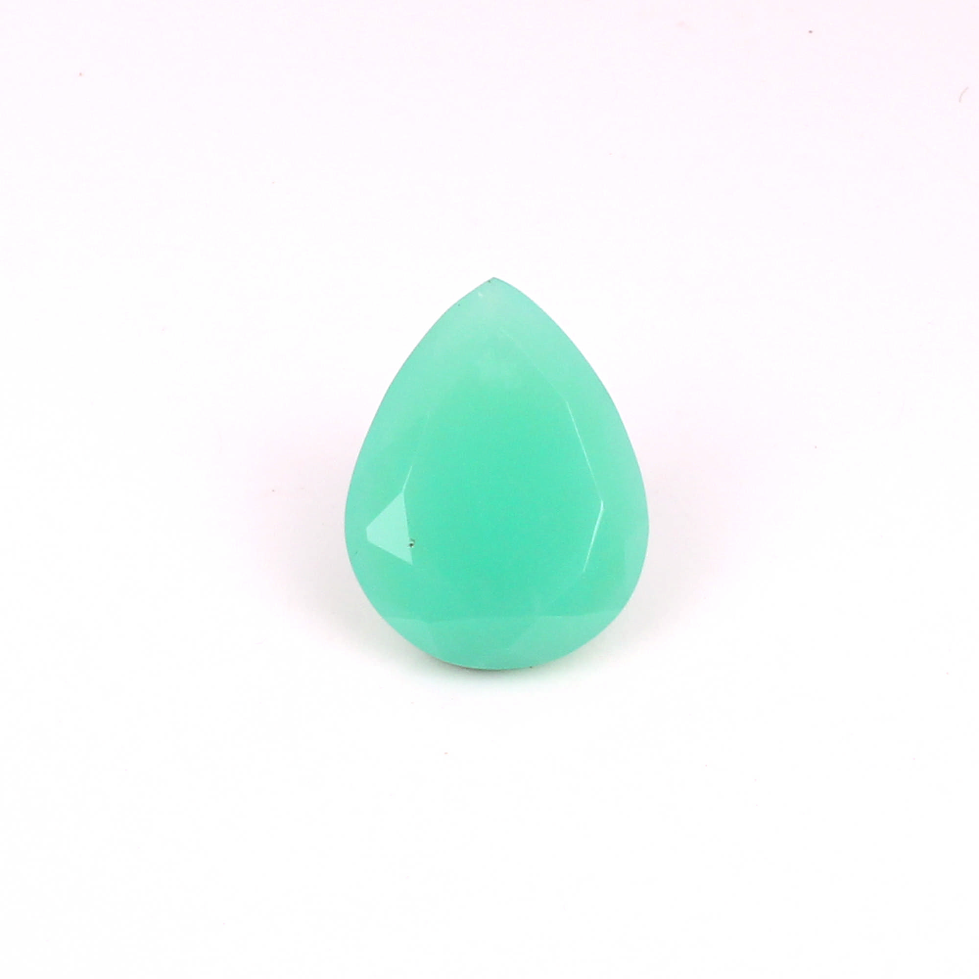 Chrysoprase 24x18mm Pear Cut 2330cts Loose Gemstone