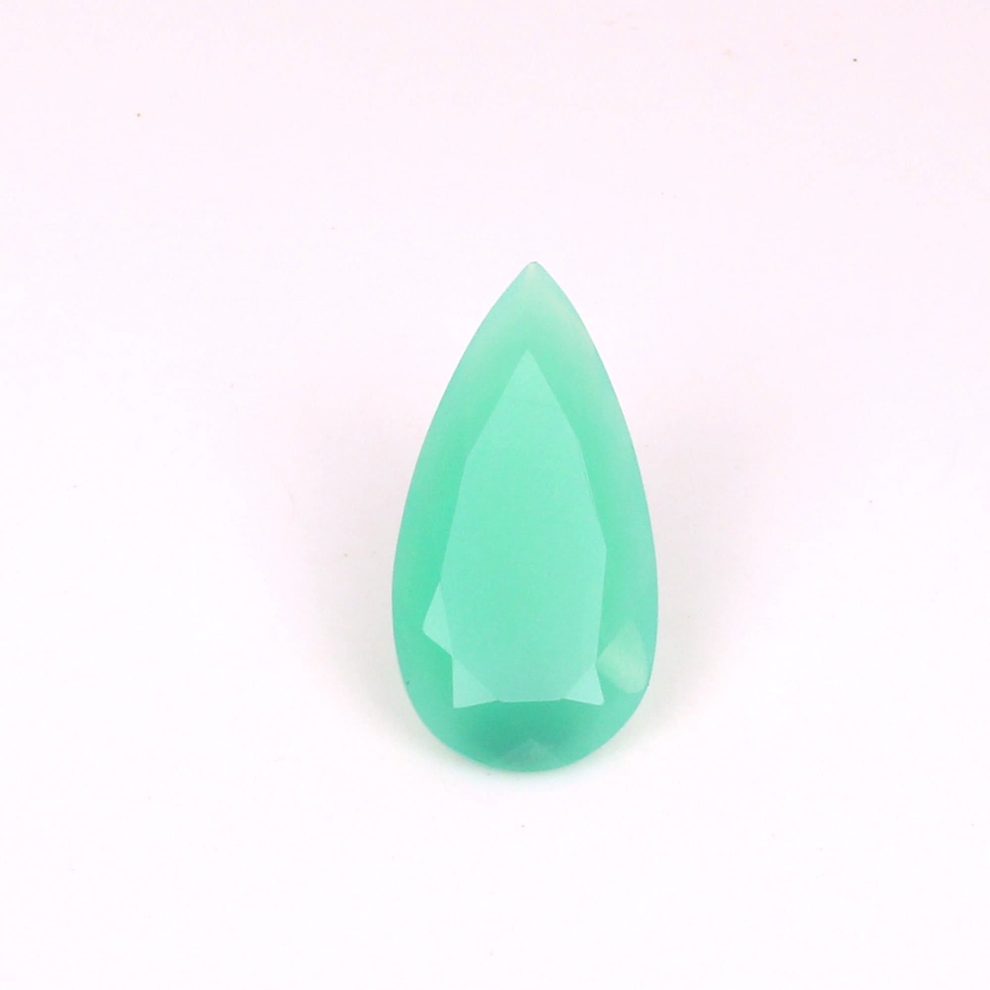 Natural Chrysoprase 33x17mm Pear Cut 2275cts Loose Gemstone