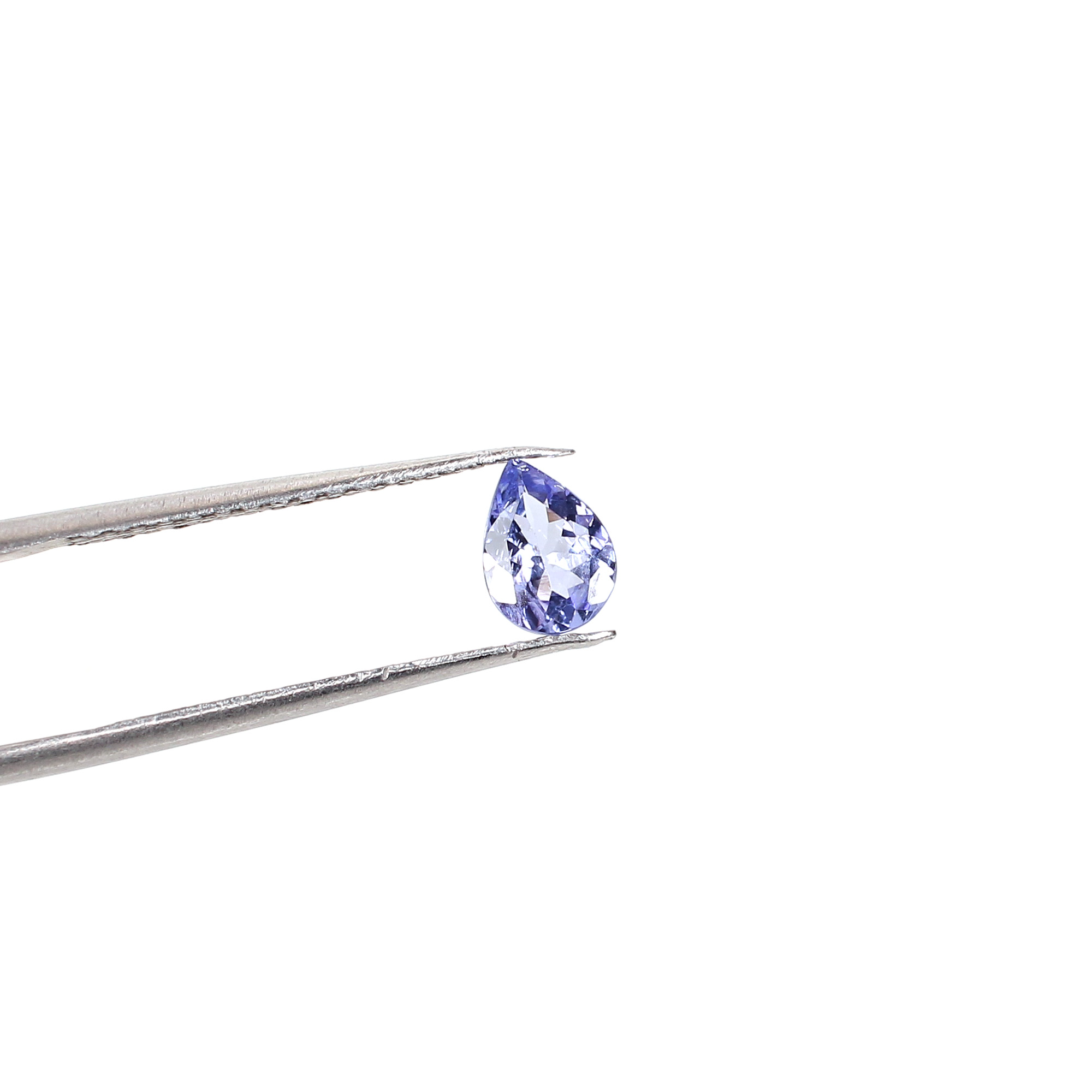 AAA Quality 1Pcs Natural Tanzanite 5x7mm Pear Cut 0625Cts Loose Gemstone