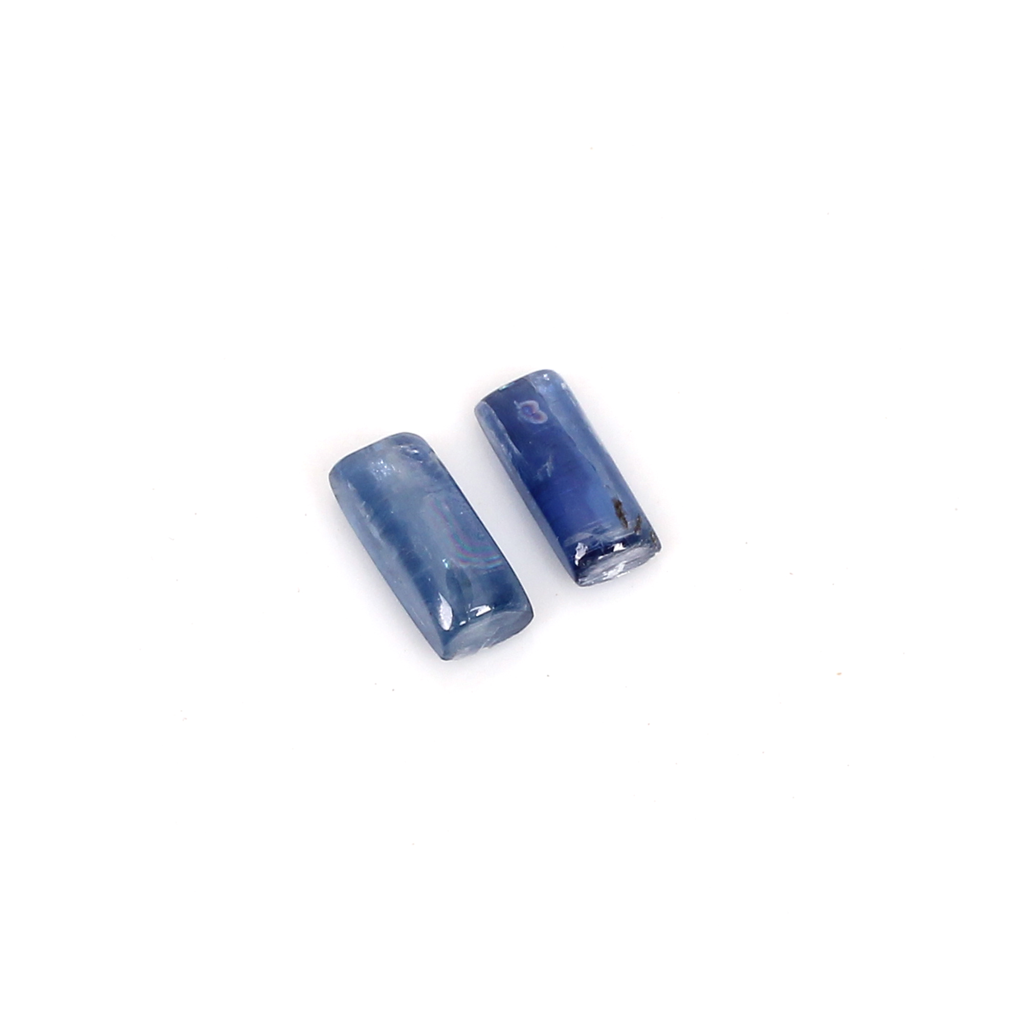 Natural Kyanite 10x4mm Rectangle Cab 405Cts
