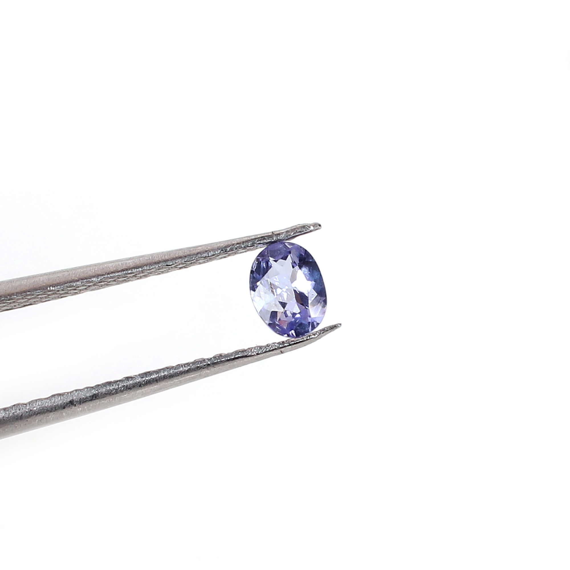 AAA Quality 1Pcs Natural Tanzanite 5x4mm Oval Cut 0356Cts Loose Gemstone