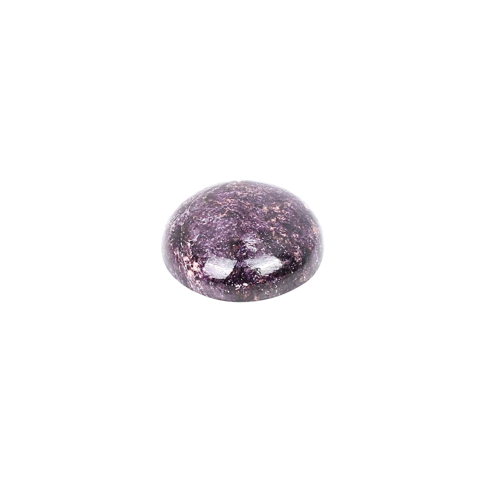 1pcs Map Green Jasper 24mm Round Cabochon 4610cts Loose Gemstone