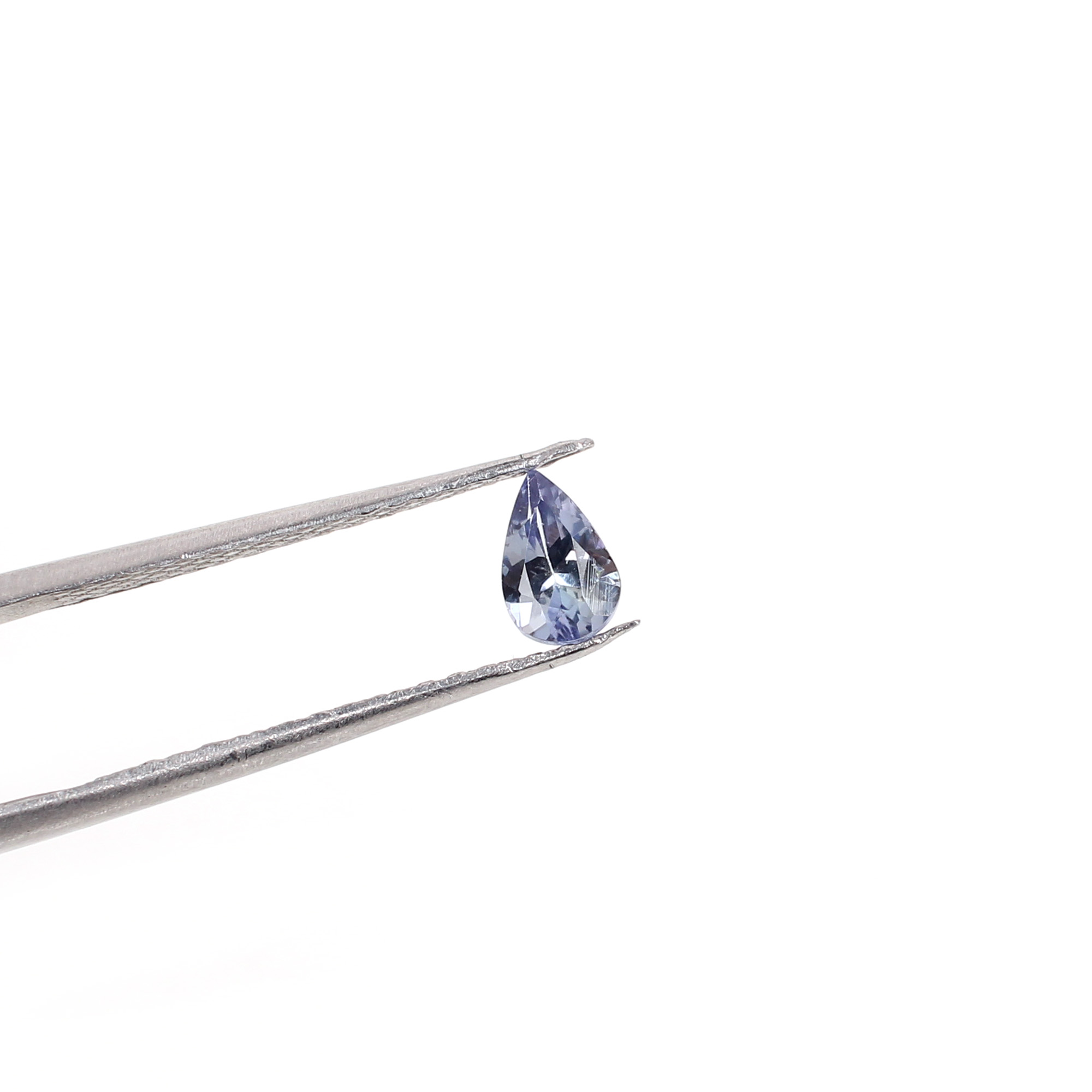 AAA Quality 1Pcs Natural Tanzanite 4x6mm Pear Cut 0245Cts Loose Gemstone