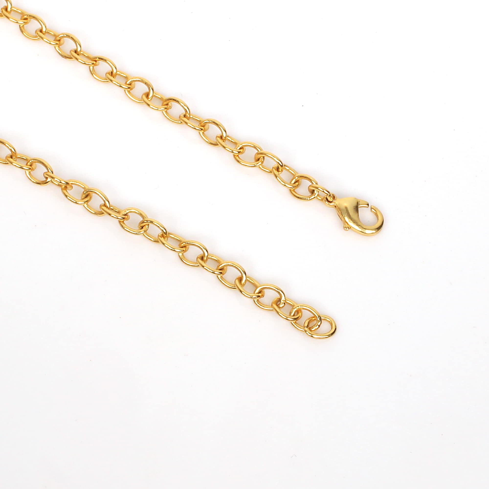 Multi Moldovite 15x15mm12mm15x15mm Gemstone Gold Plated Brass Necklace