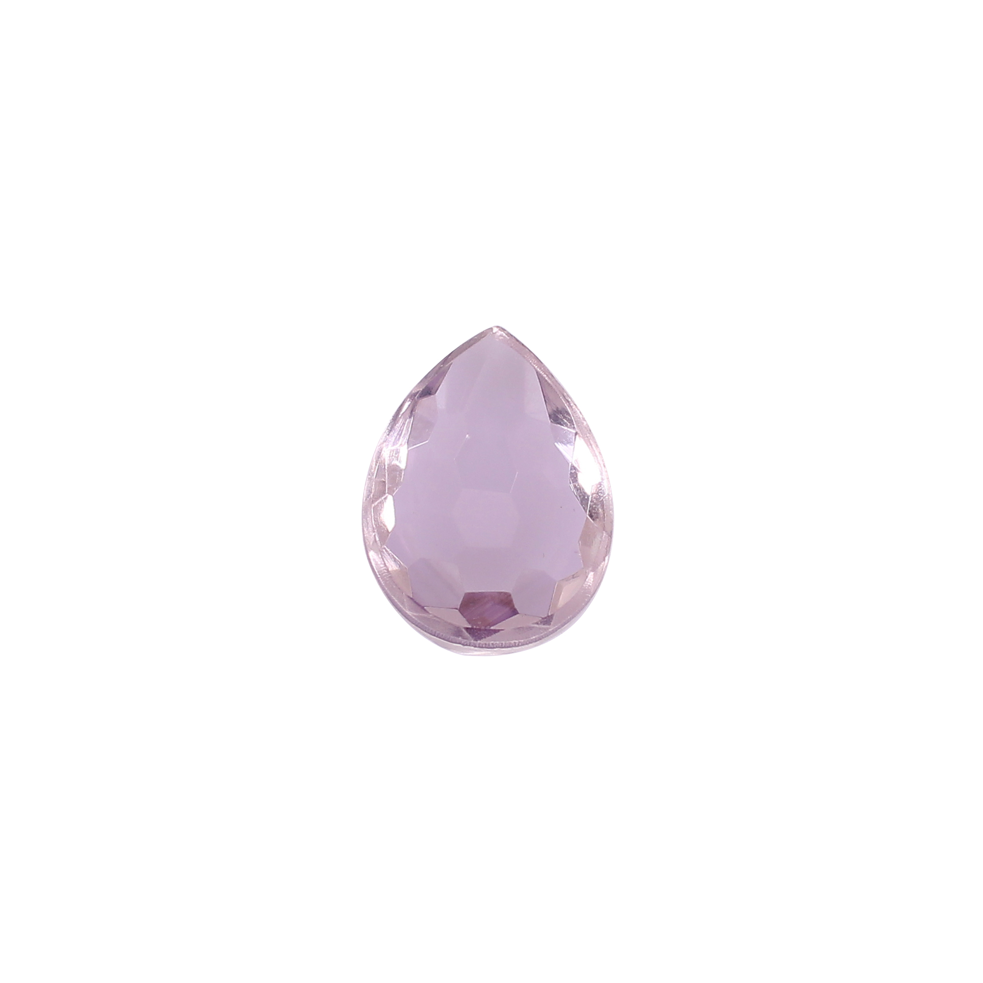 Rose Quartz Doublet Gemstone 18x13 mm 130 Carat Checkerboard Cut for Jewelry Making