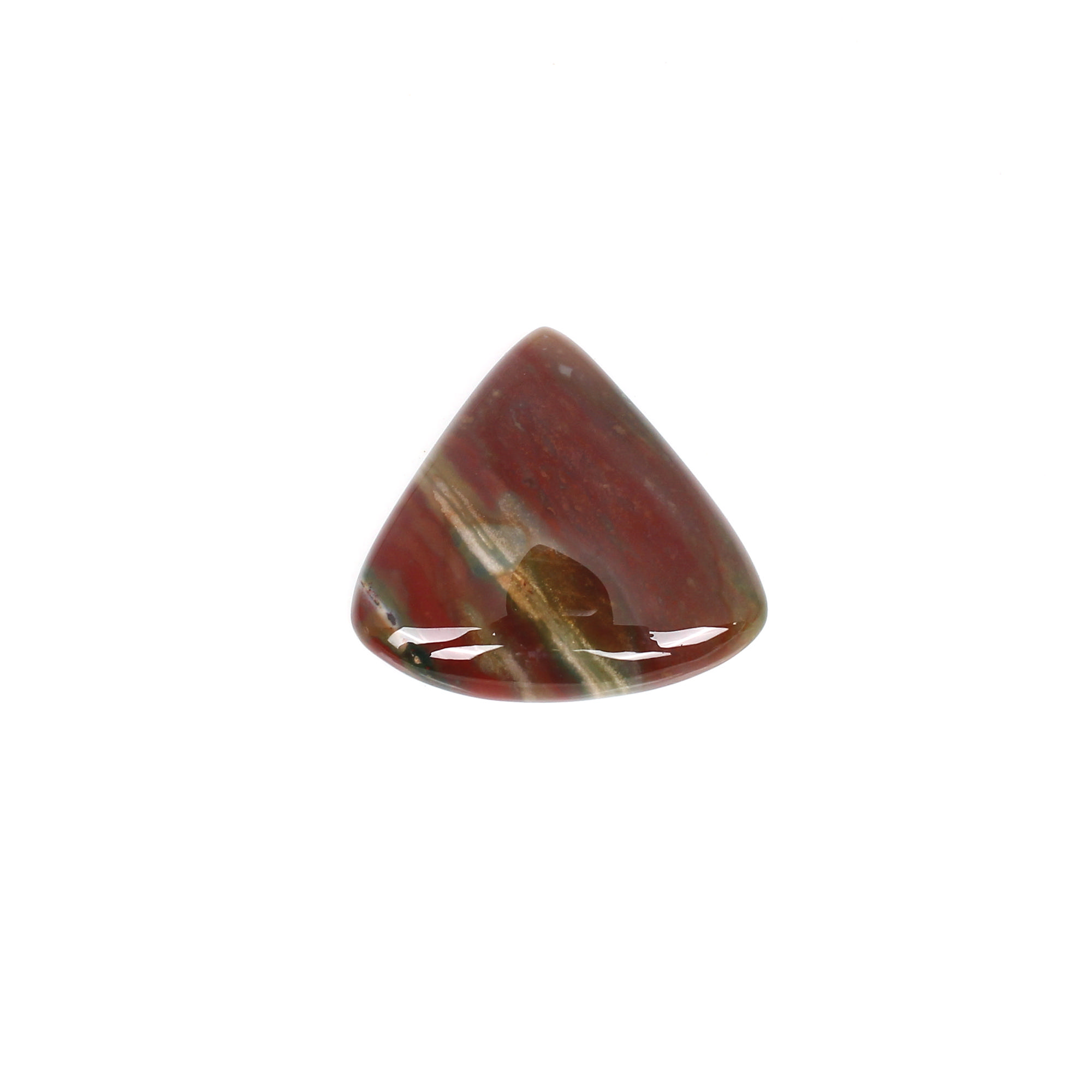 1pcs Map Jasper 32x32mm Pear Cabochon 6355cts Loose Gemstone