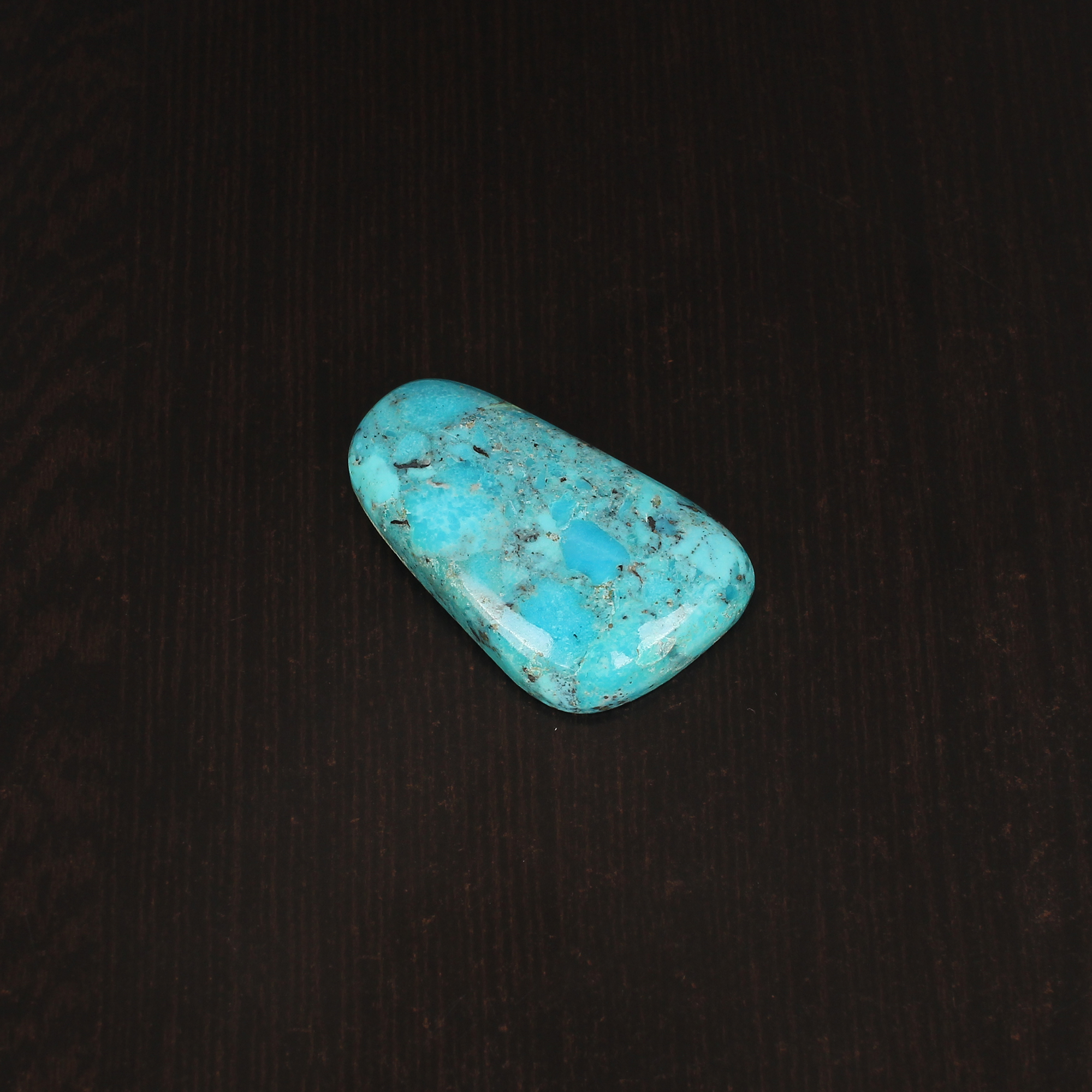 Natural American Arizona Turquoise Gemstone 446 carat 32x23 mm Cabochon cut for Jewelry Making