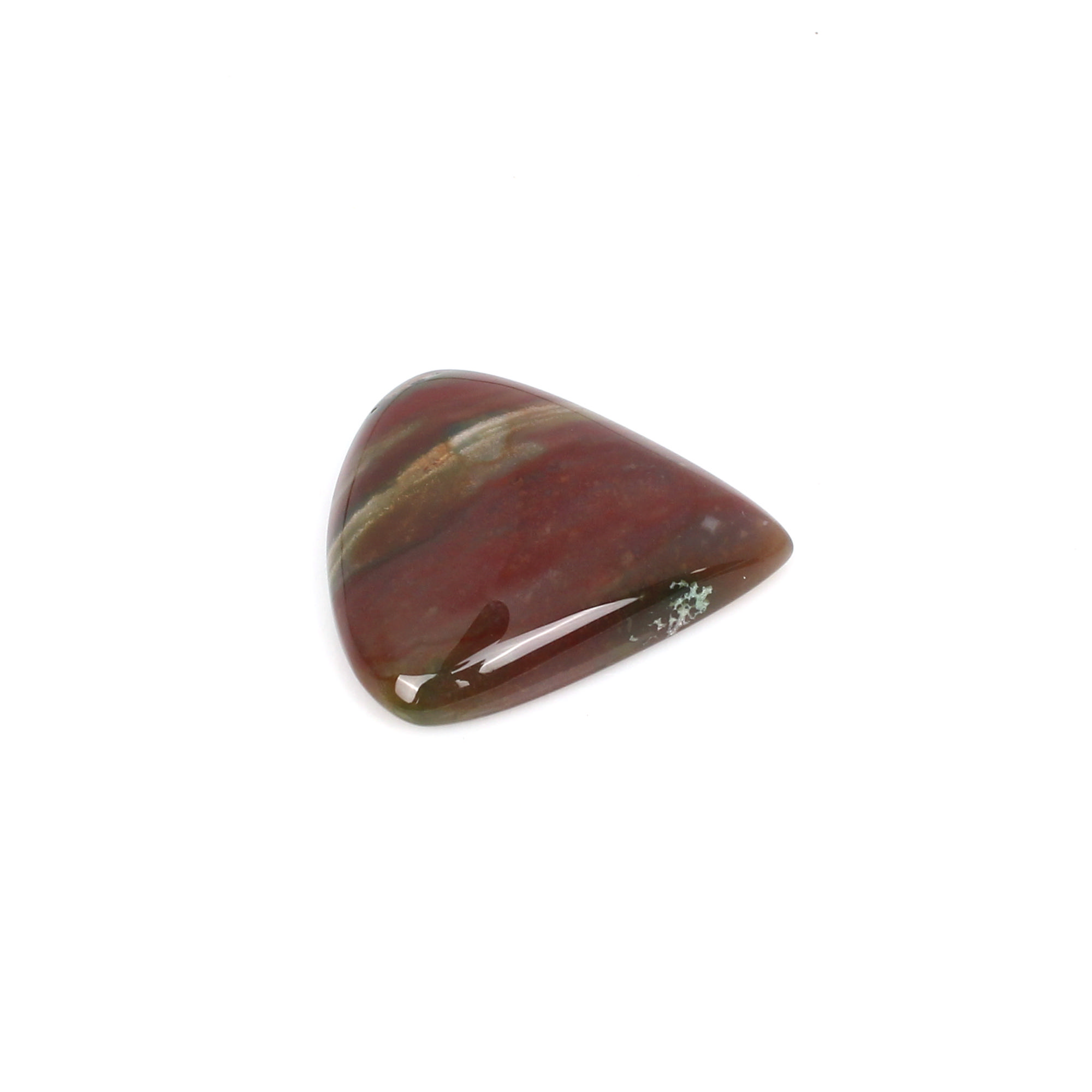 1pcs Map Jasper 32x32mm Pear Cabochon 6355cts Loose Gemstone