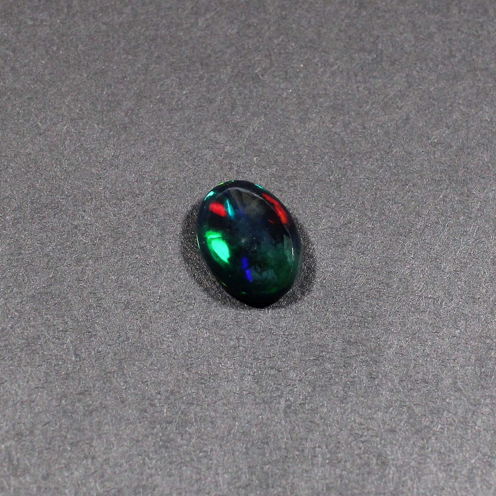Natural Black Opal 13X10MM Oval Cabochon 325Cts 1 Piece Gemstone For Making Jewelry