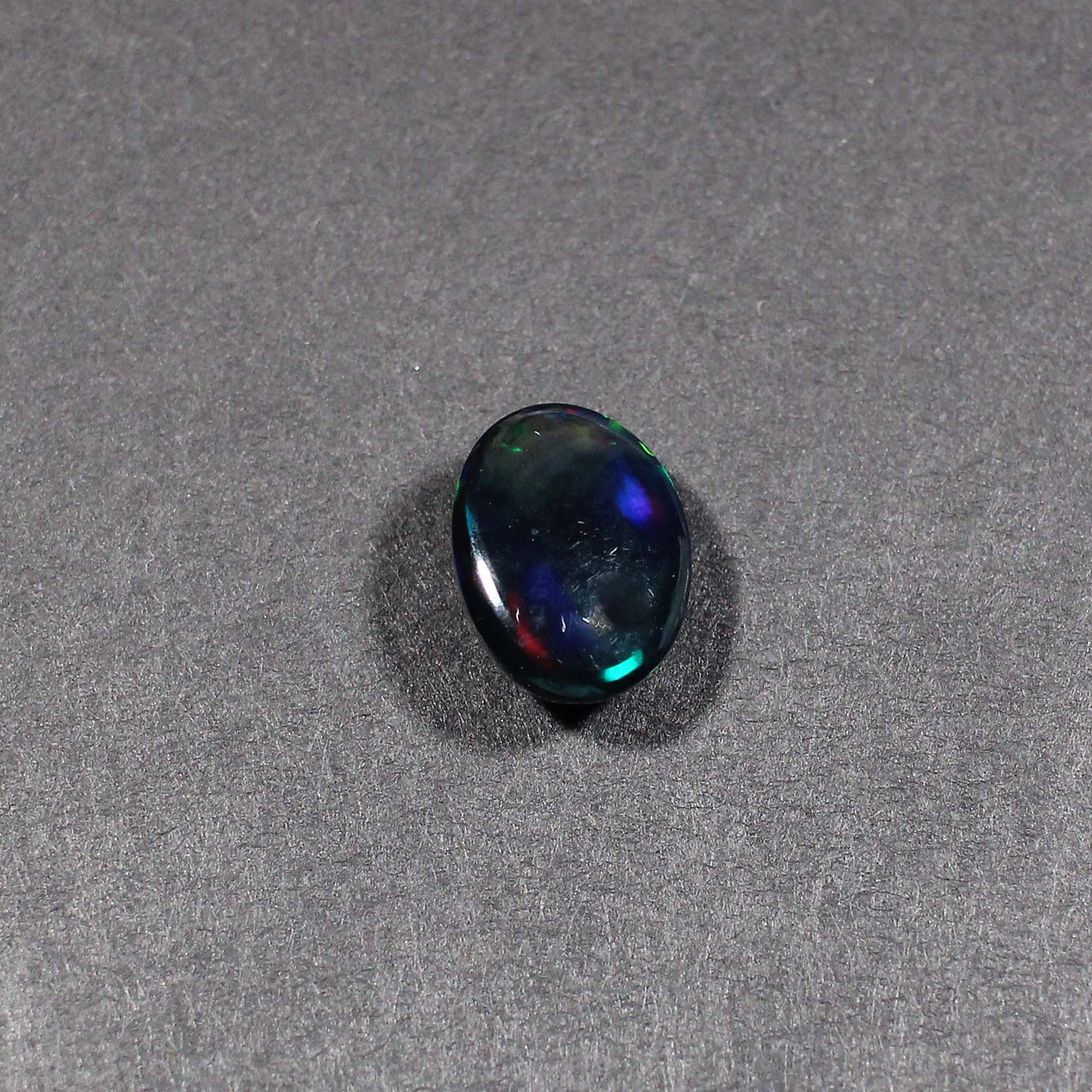 Natural Black Opal 13X10MM Oval Cabochon 325Cts 1 Piece Gemstone For Making Jewelry