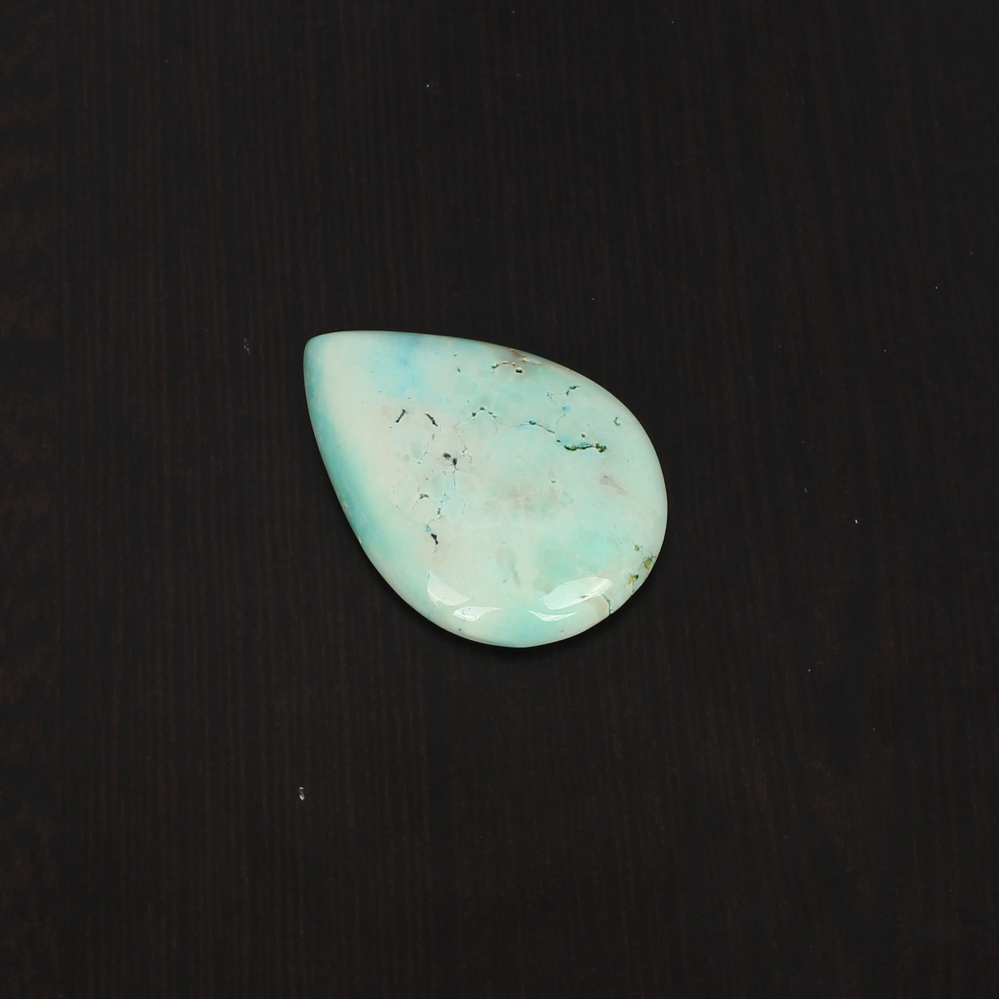 1pcs Map Jasper 44x31mm Pear Cabochon 7090cts Loose Gemstone
