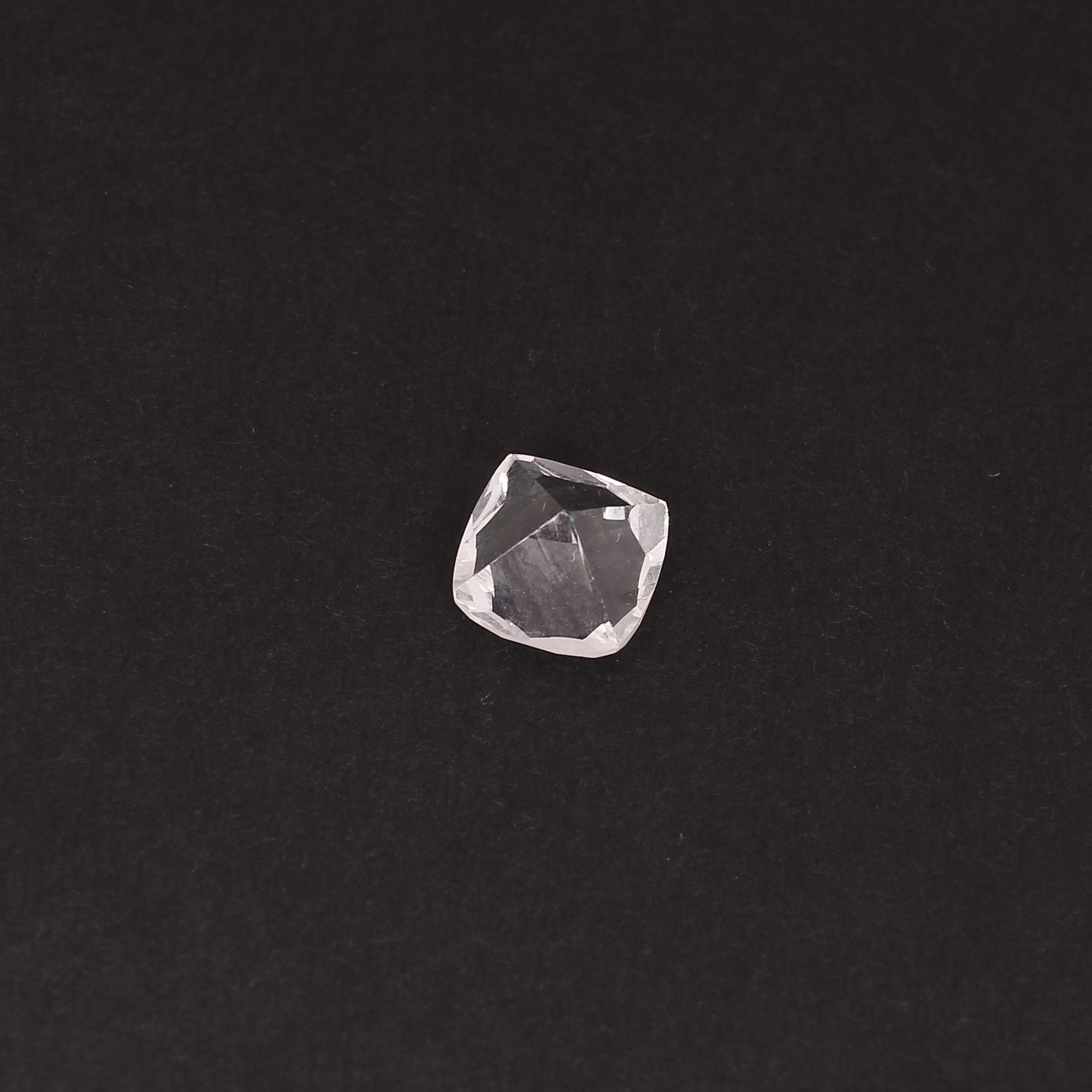 Natural Crystal Quartz 10x10mm Cushion Concave Cut 445 Cts Gemstone For Making Jewelry