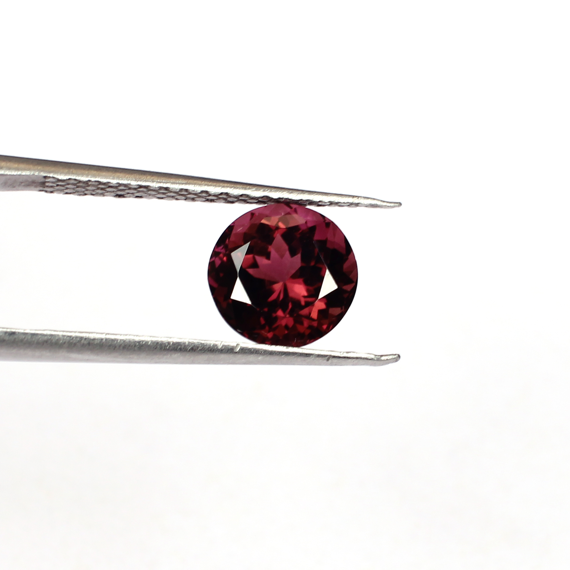 Natural Pink Tourmaline 8mm Round Diamond Cut 230Cts Loose Gemstone