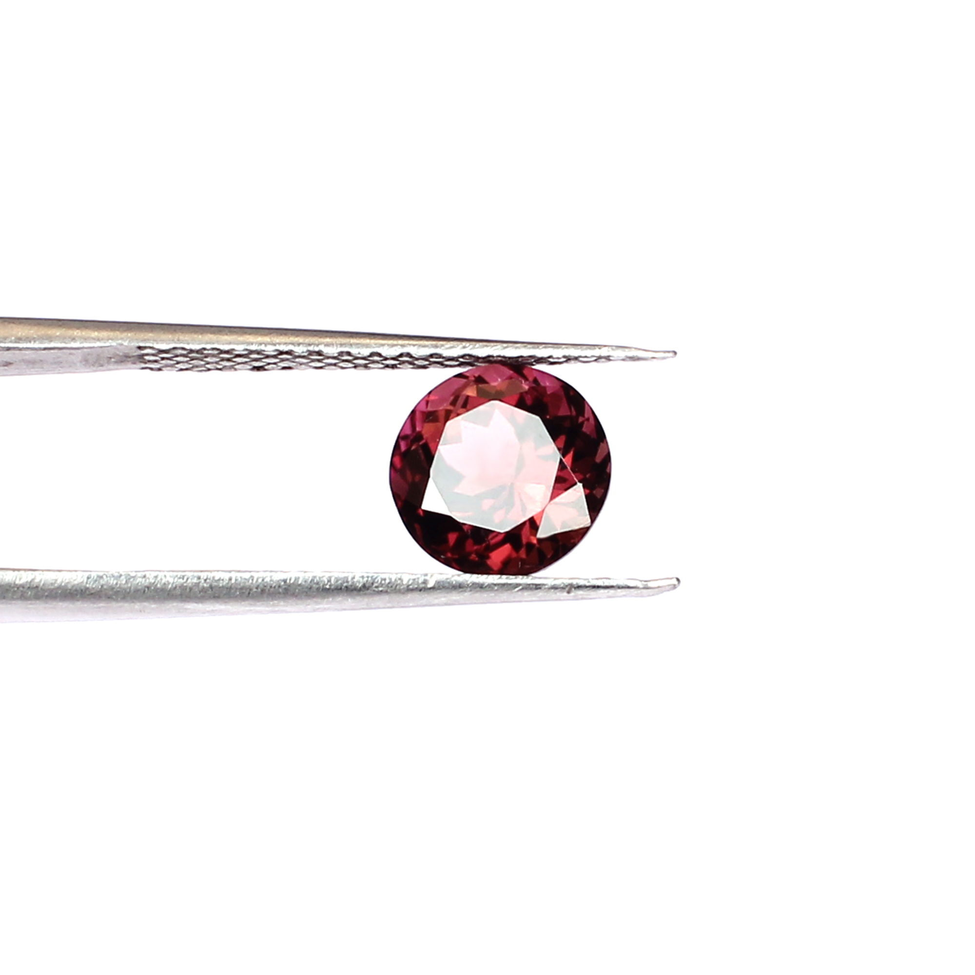 Natural Pink Tourmaline 8mm Round Diamond Cut 230Cts Loose Gemstone