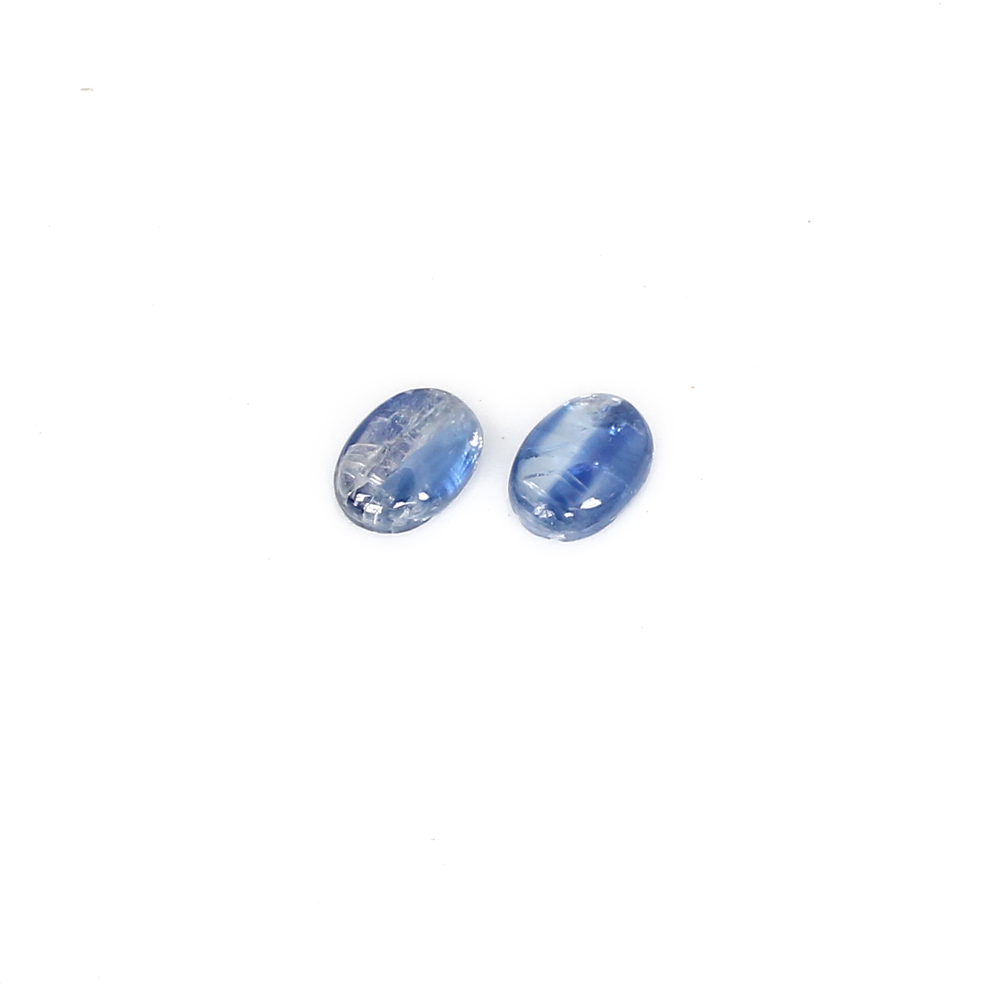 Natural Kyanite 7x5mm Oval Cab 105Cts