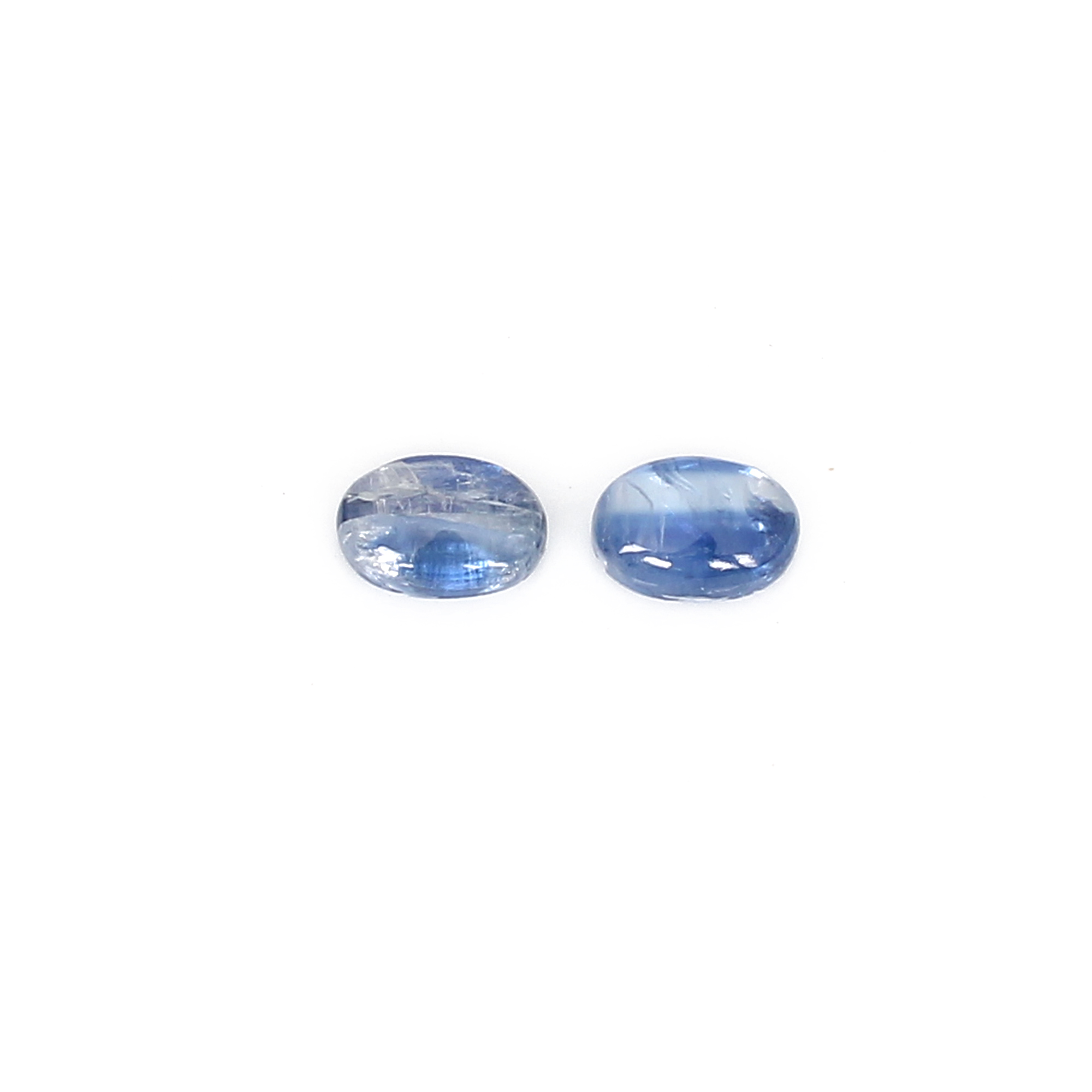 Natural Kyanite 7x5mm Oval Cab 105Cts