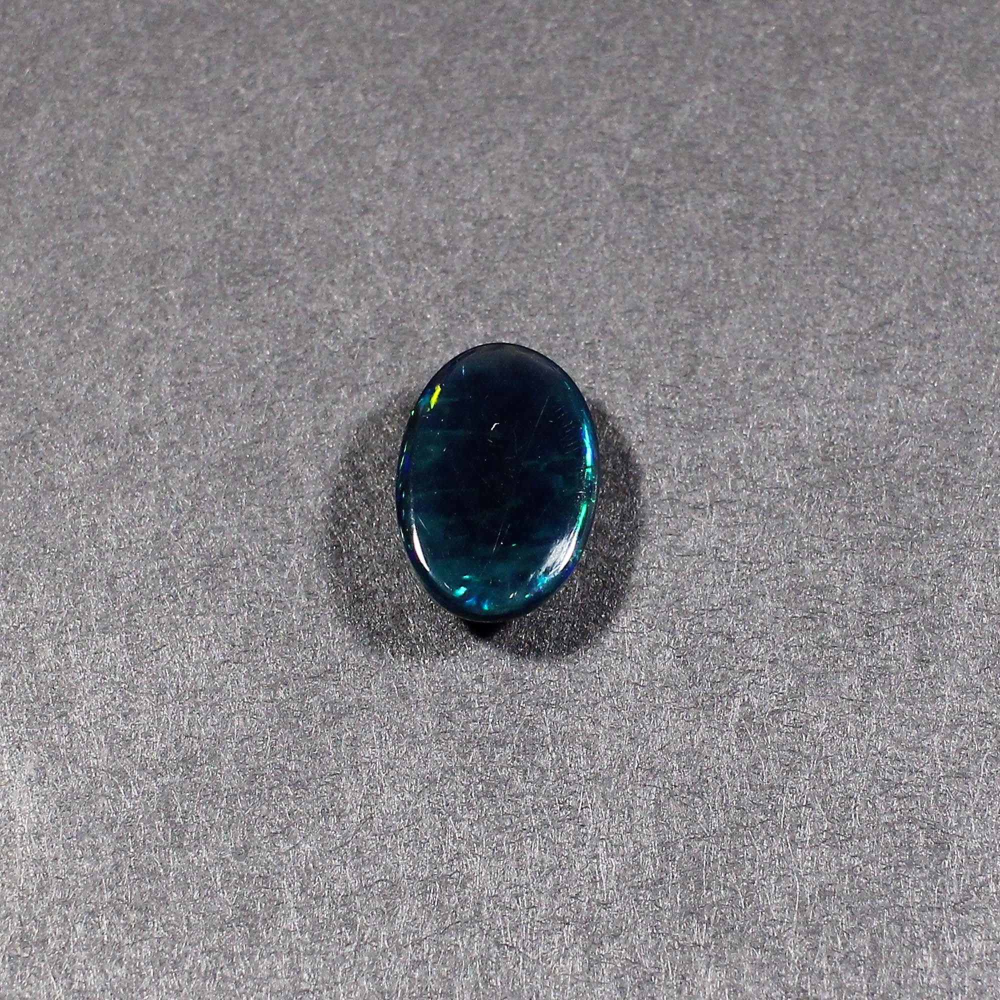 Natural Black Opal 13X9MM Oval Cabochon 290Cts 1 Piece Gemstone Making Jewelry