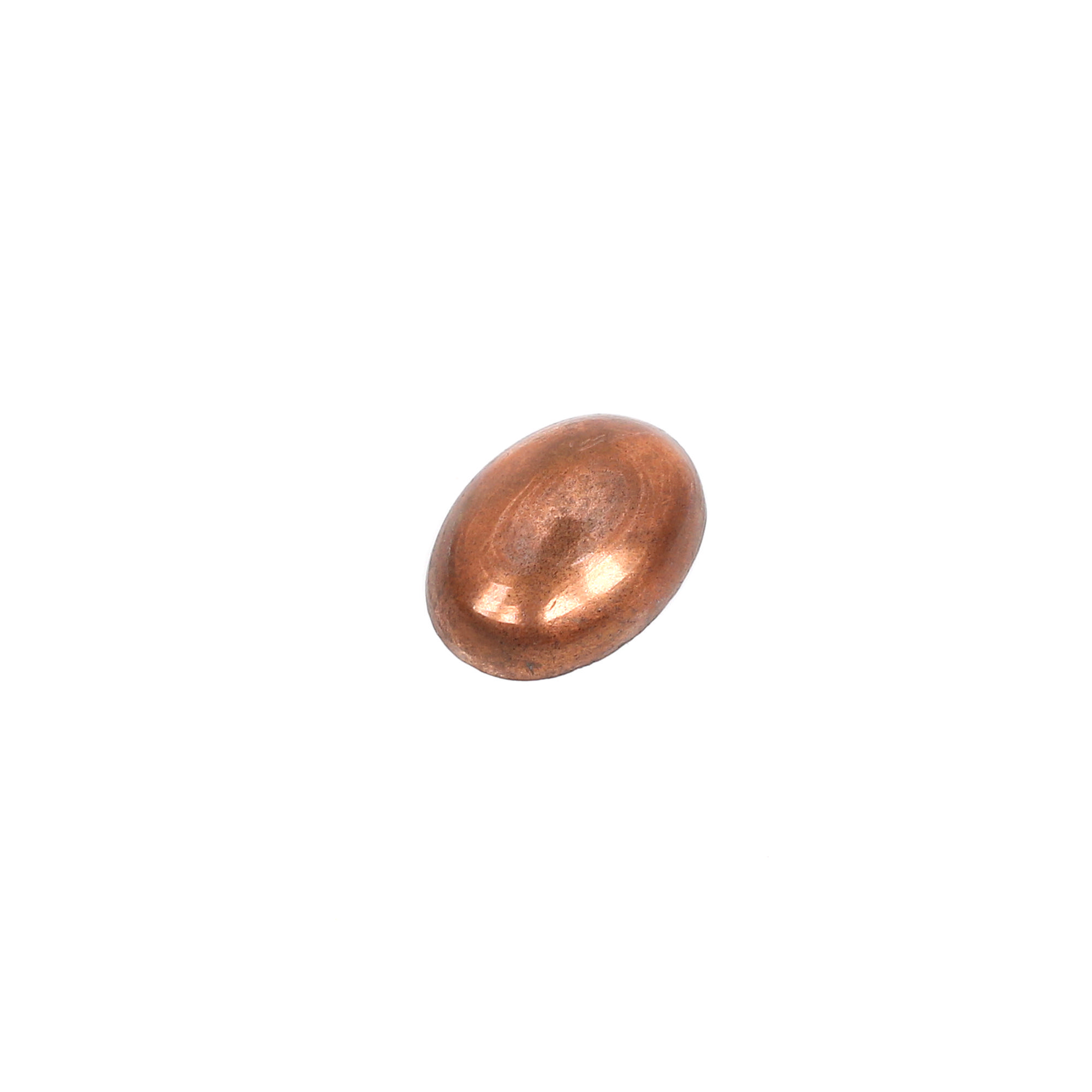 1pcs Golden Copper Pyrite 18x13mm Oval Cabochon 1670cts Loose Gemstone