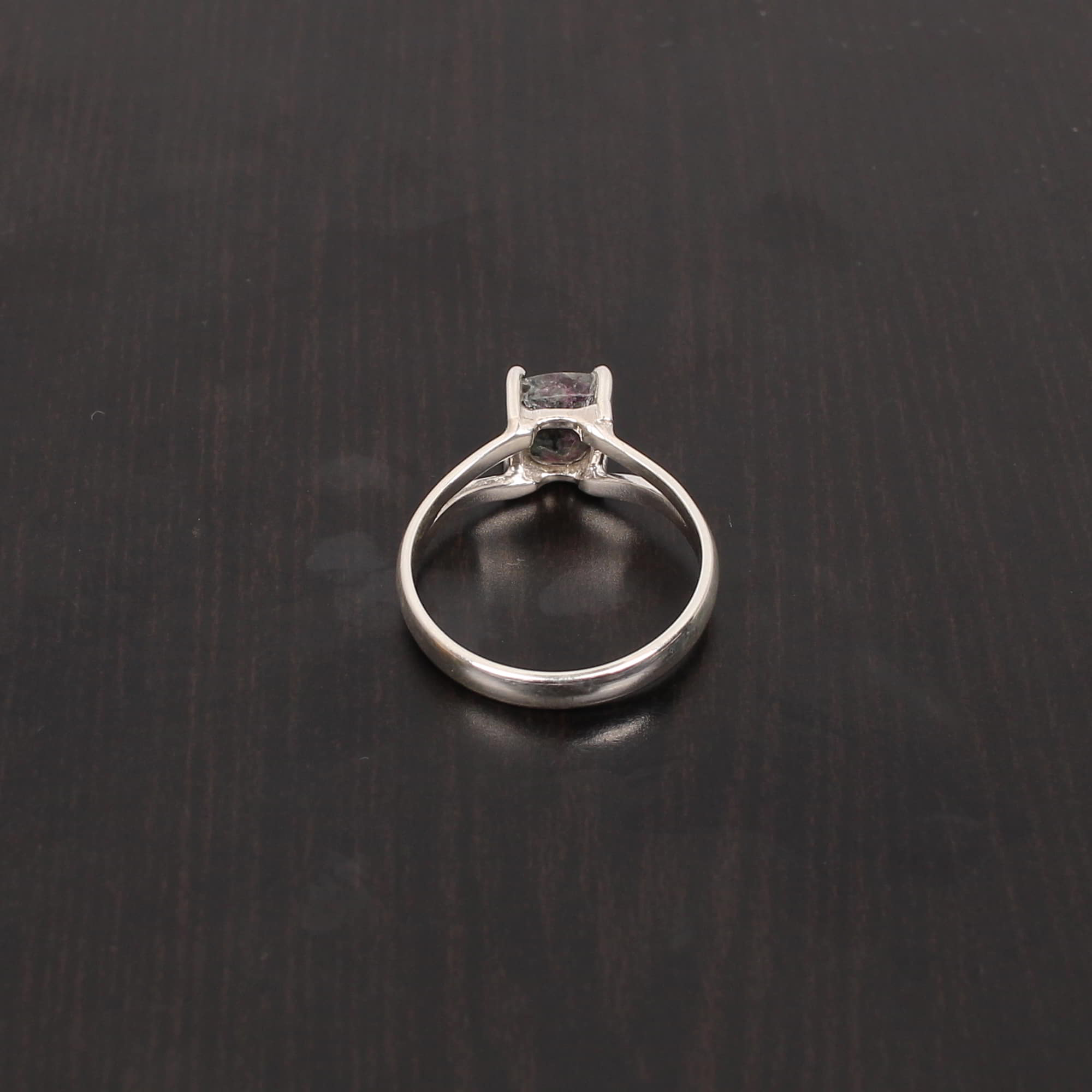 Eudialyte 6x6mm Square Rose Cut 209Gram 925 Sterling Silver Ring