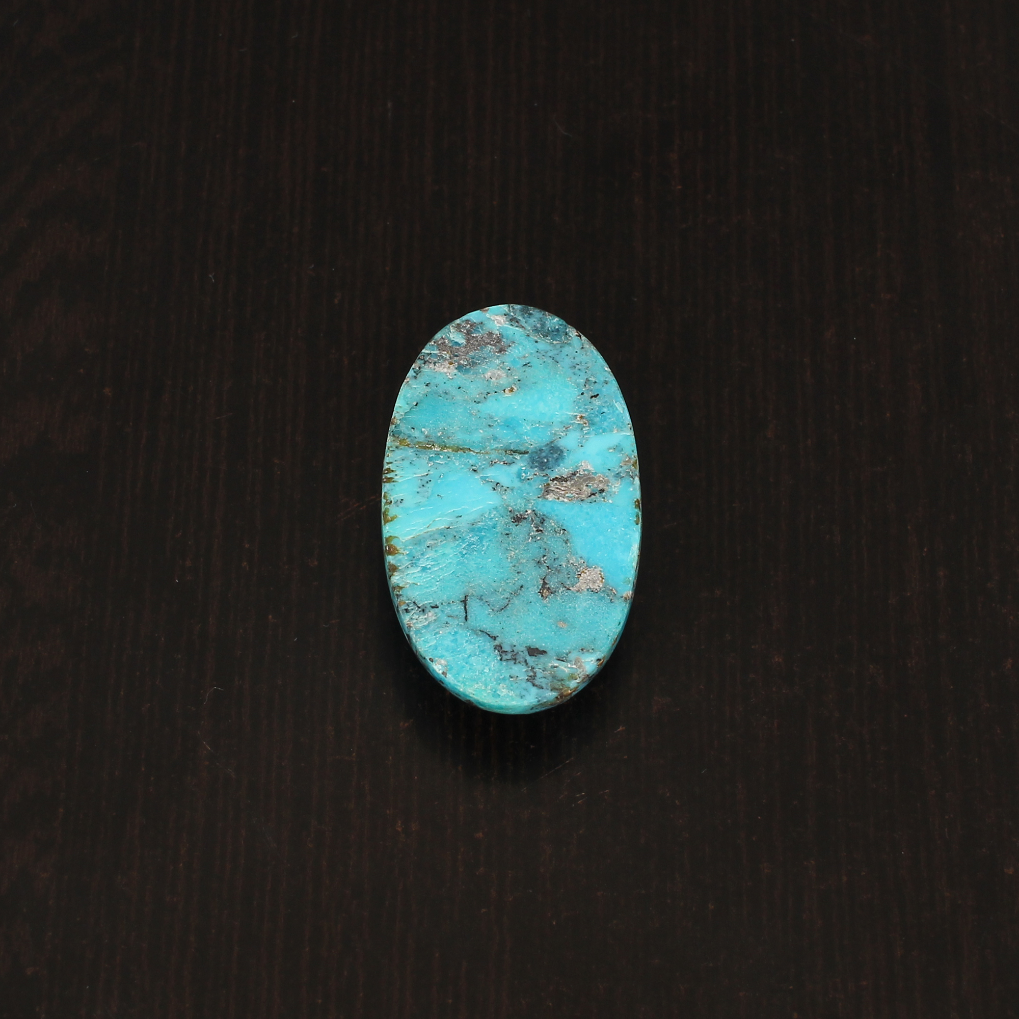 Natural American Arizona Turquoise Gemstone 582 Carat 37x22 mm Cabochon cut for Jewelry Making