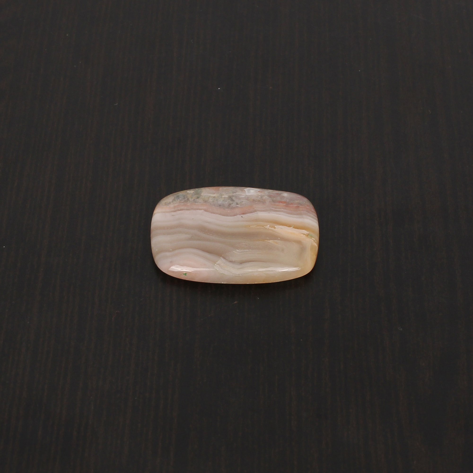 1pcs Map Botswana Agate 30x21mm Rectangle Cushion Cabochon 3790cts Loose Gemstone