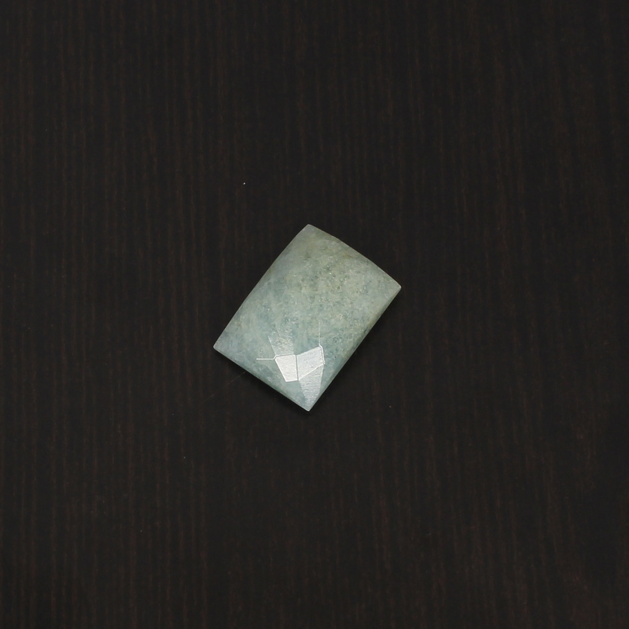 1pcs Milky Aqamarine 18x13mm Rectangle Checker Cut 1405cts Loose Gemstone