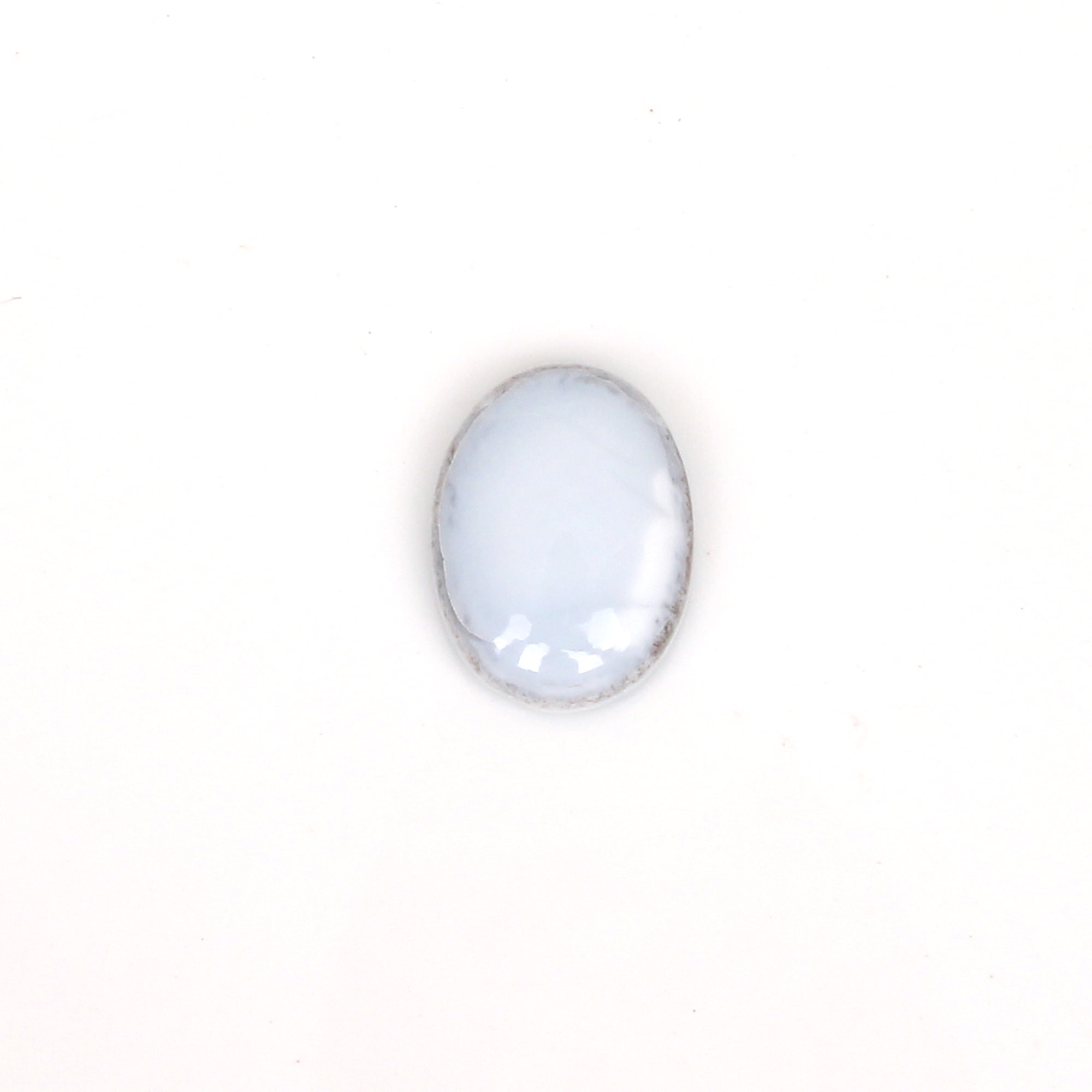 1pcs Blue Opal 14x10mm Oval Cabochon 1480cts Loose Gemstone