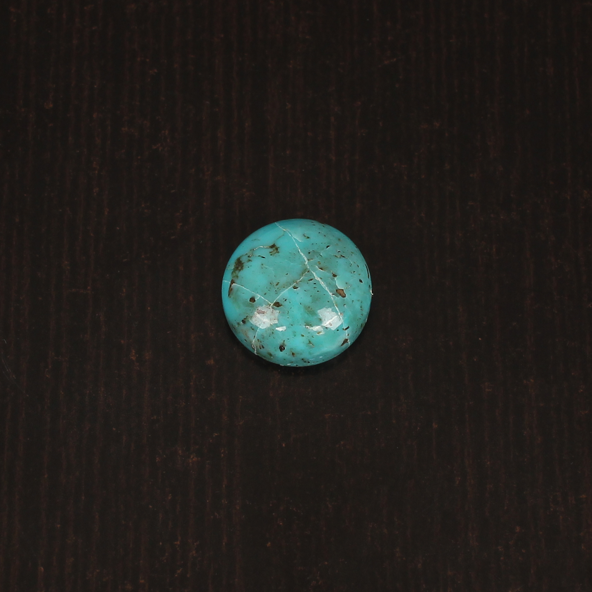 Natural American Arizona Turquoise Gemstone 68carat 13x13 mm Cabochon cut for Jewelry Making
