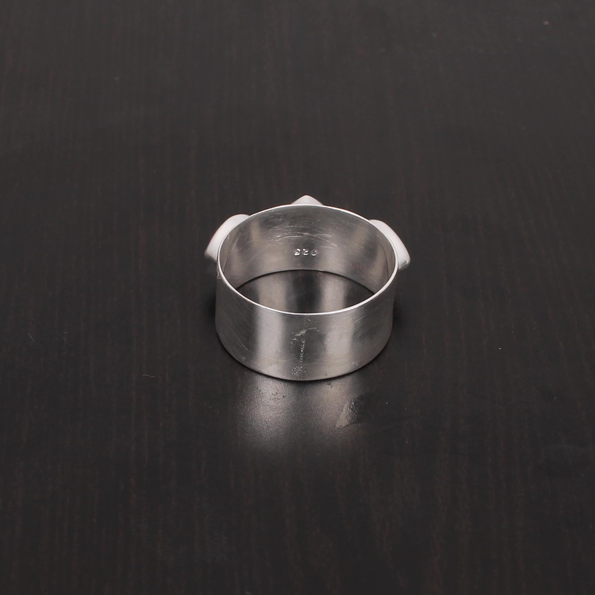 Rainbow Moonstone and Fuchsia Chalcedony Square and Pear 254Gram 925 Sterling Silver Ring