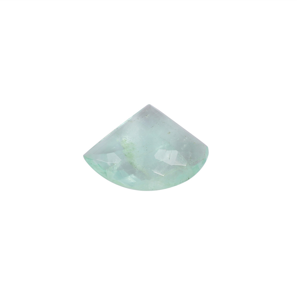Image of Natural Afghani Fluorite Gemstone Checkerboard Cut 131.3 Carat 45x33mm Loose Stone for Jewelry Making