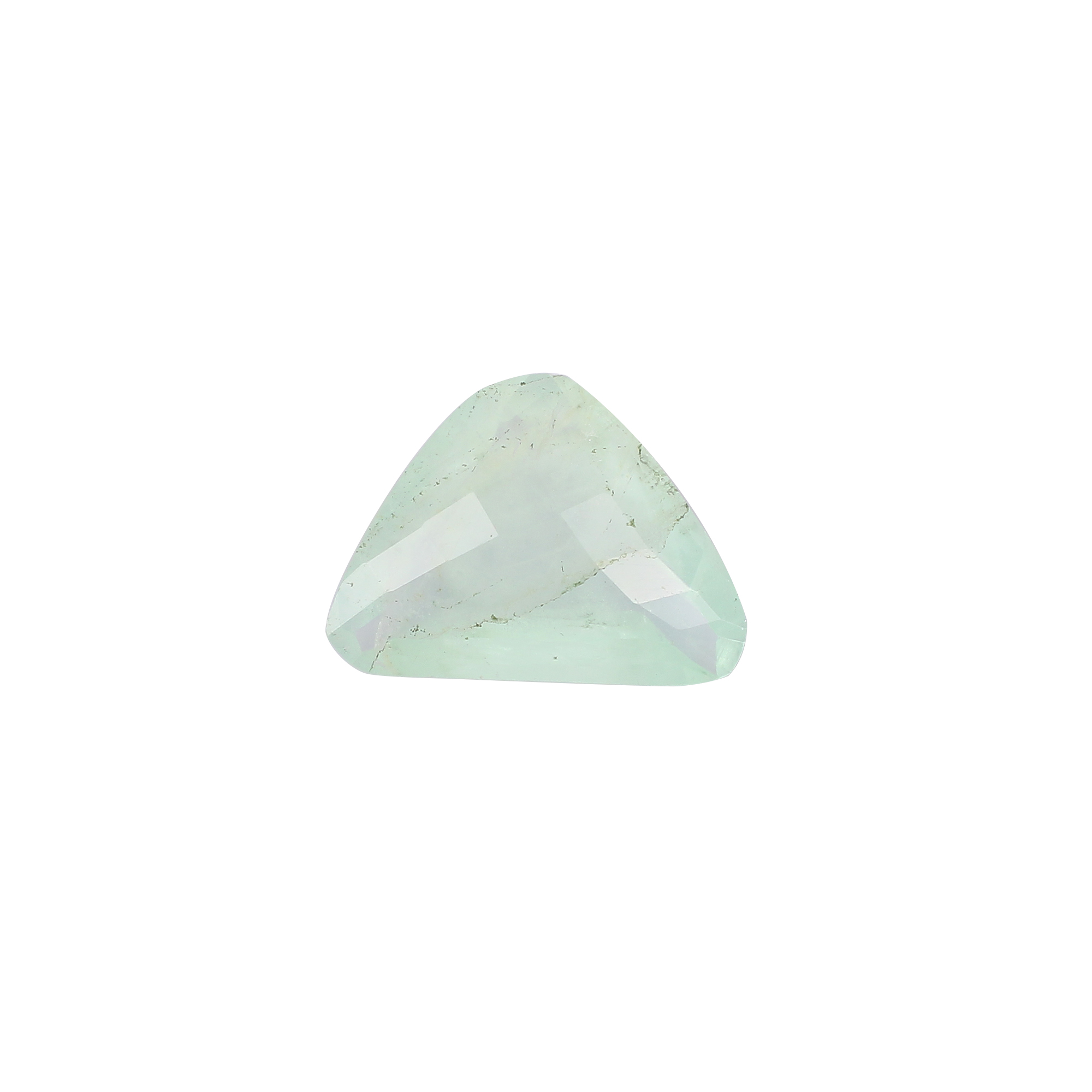 Natural Green Afghani Fluorite Checkerboard Cut Gemstone 3620 Carat 20x26 mm for Jewelry Making