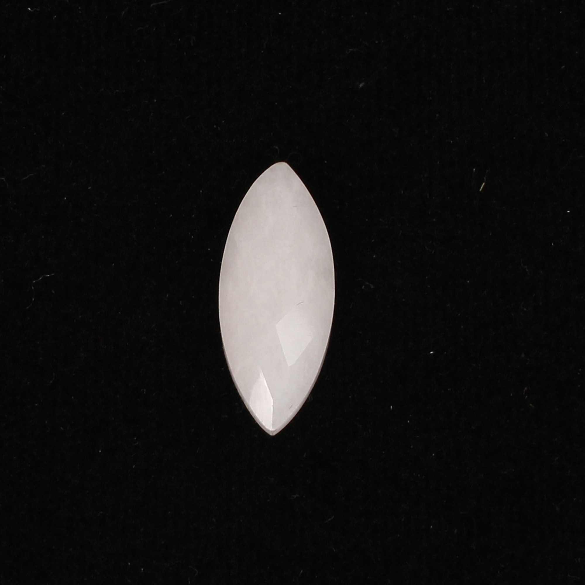 1Pes White King Agate 9x22mm Marquise Cut 600Cts