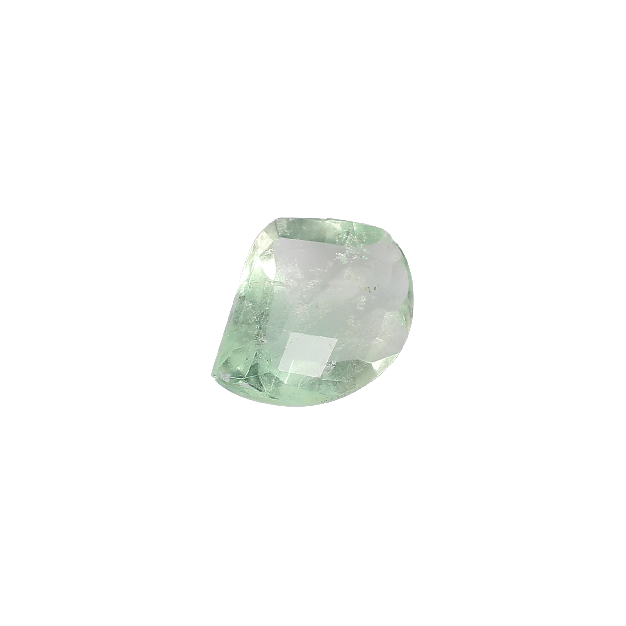 Natural Green Afghani Fluorite Checkerboard Cut Gemstone 810 Carat 12x16 mm for Jewelry Making