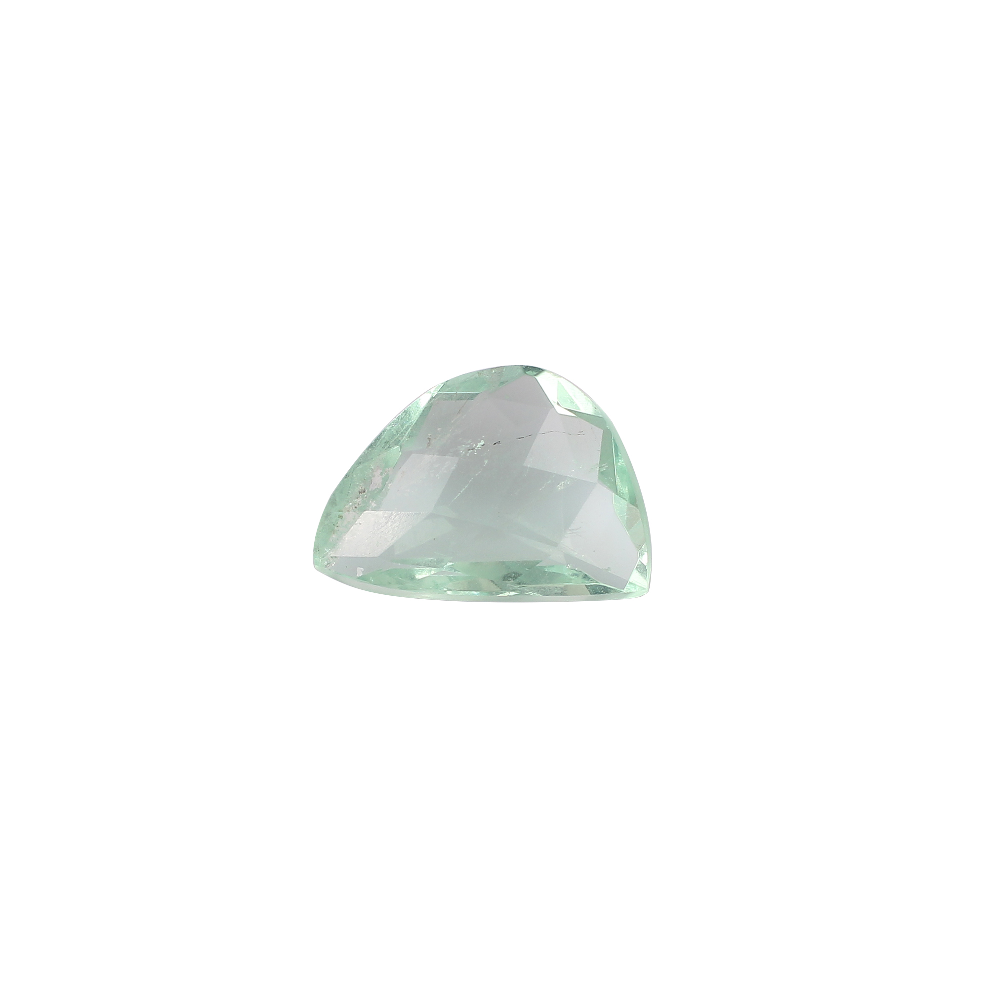 Natural Green Afghan Fluorite Checkerboard Cut Gemstone 735 Carat 10x14 mm for Jewelry Making