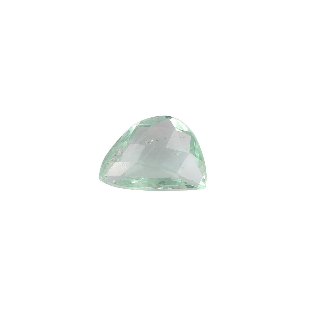 Image of Natural Green Afghan Fluorite Checkerboard Cut Gemstone 7.35 Carat 10x14 mm for Jewelry Making