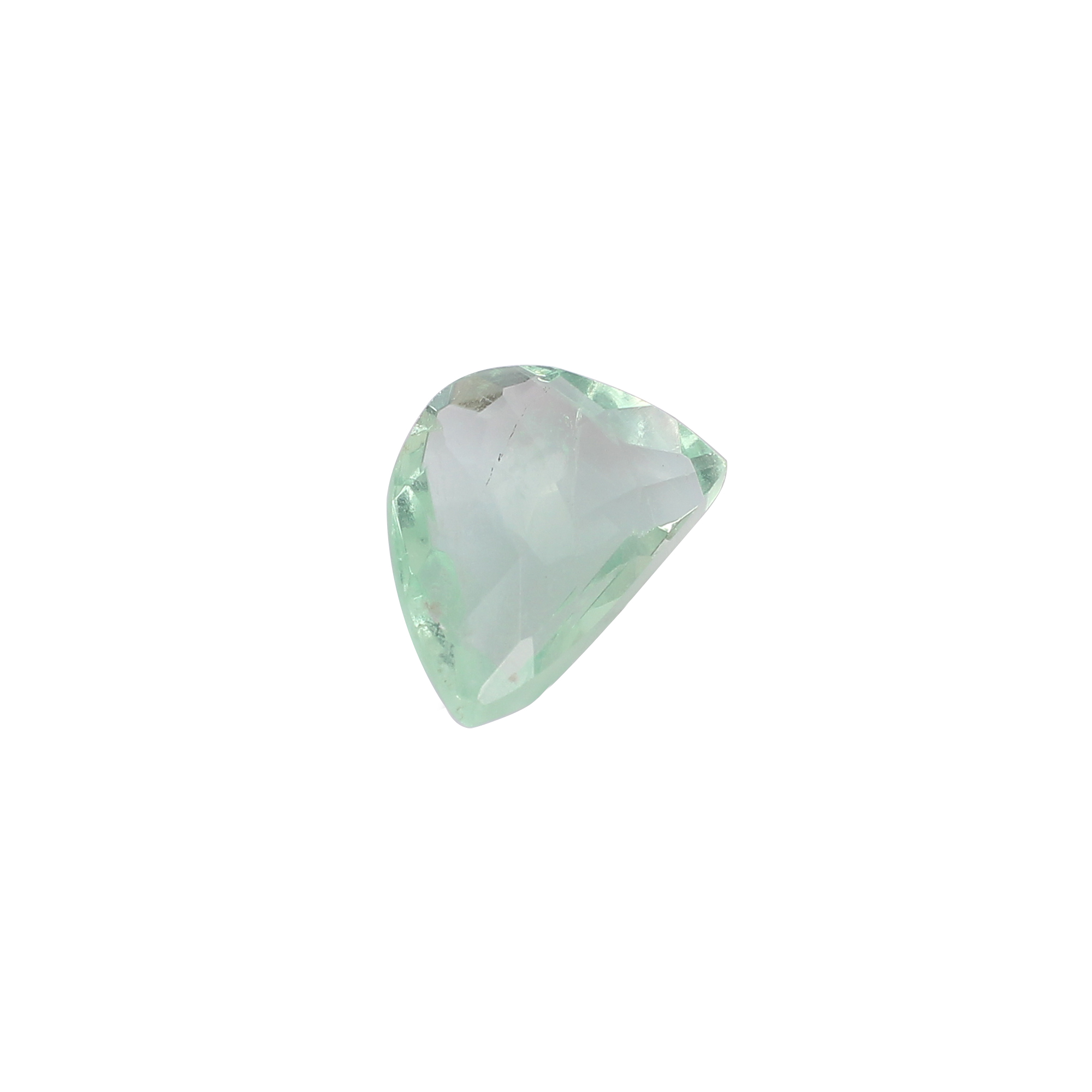 Natural Green Afghan Fluorite Checkerboard Cut Gemstone 735 Carat 10x14 mm for Jewelry Making