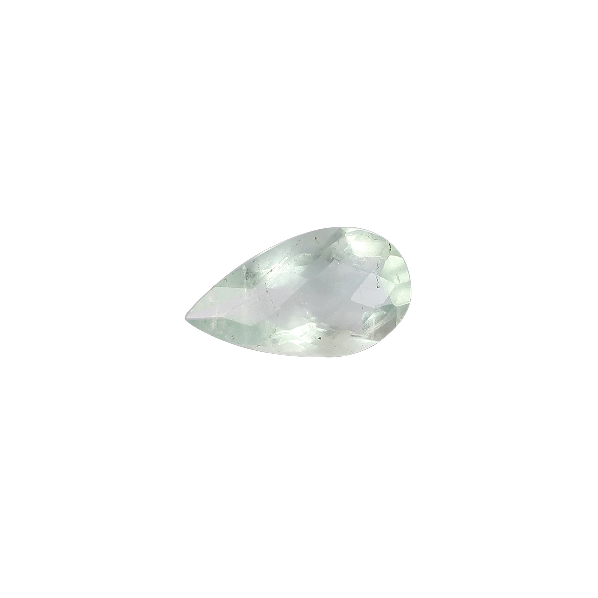 Natural Green Afghani Fluorite Checkerboard Cut Gemstone 1040 Carat 19x11 mm for Jewelry Making