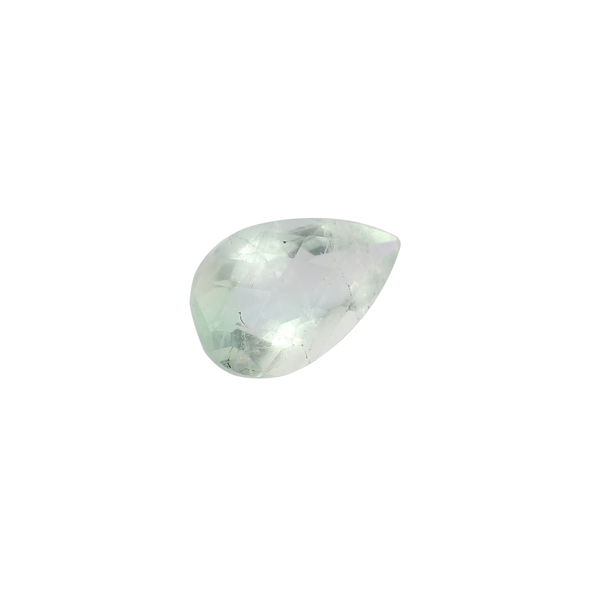 Natural Green Afghani Fluorite Checkerboard Cut Gemstone 1040 Carat 19x11 mm for Jewelry Making