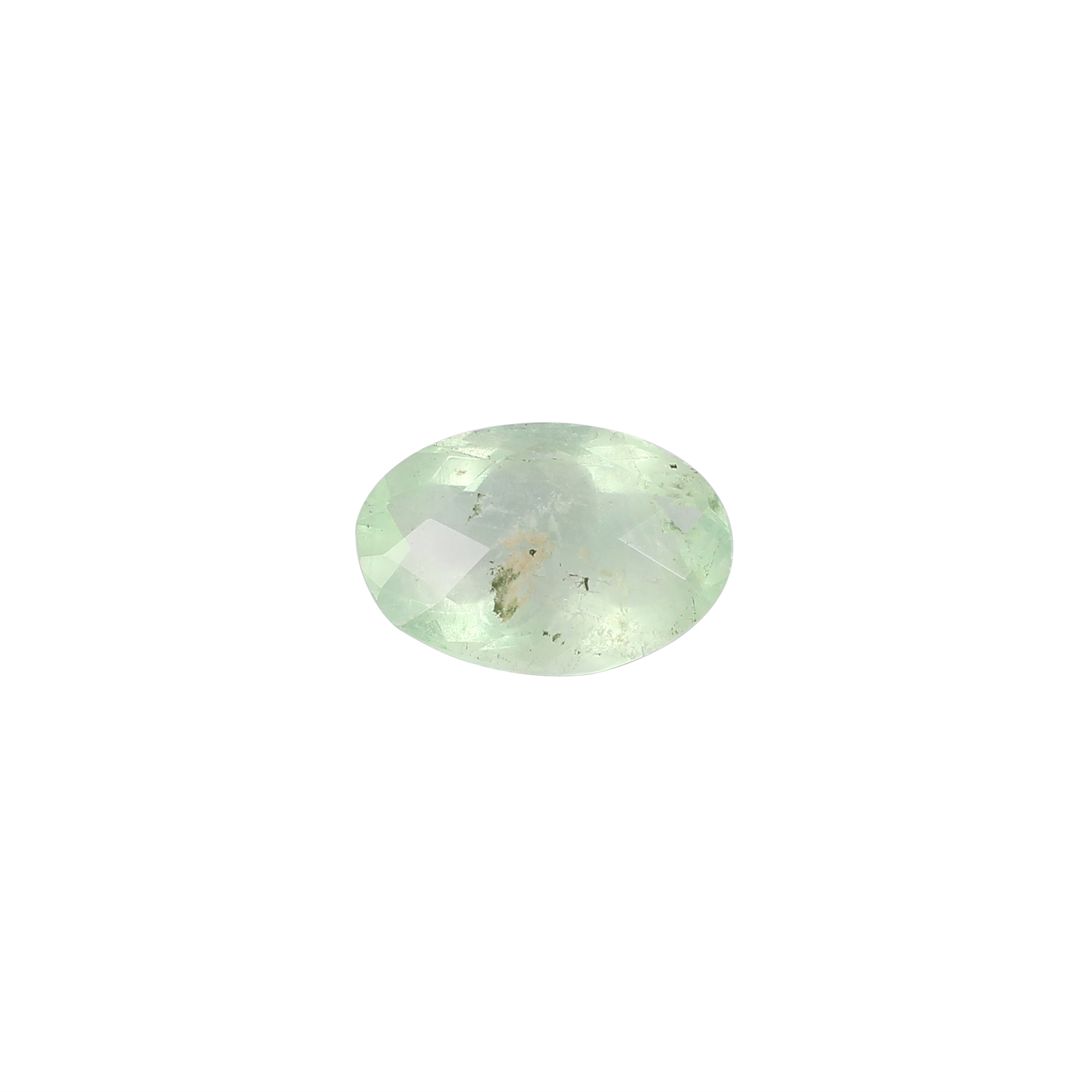 Natural Green Afghan Fluorite Oval Normal Cut Gemstone 1020 Carat 12x16 mm for Jewelry Making  Cut