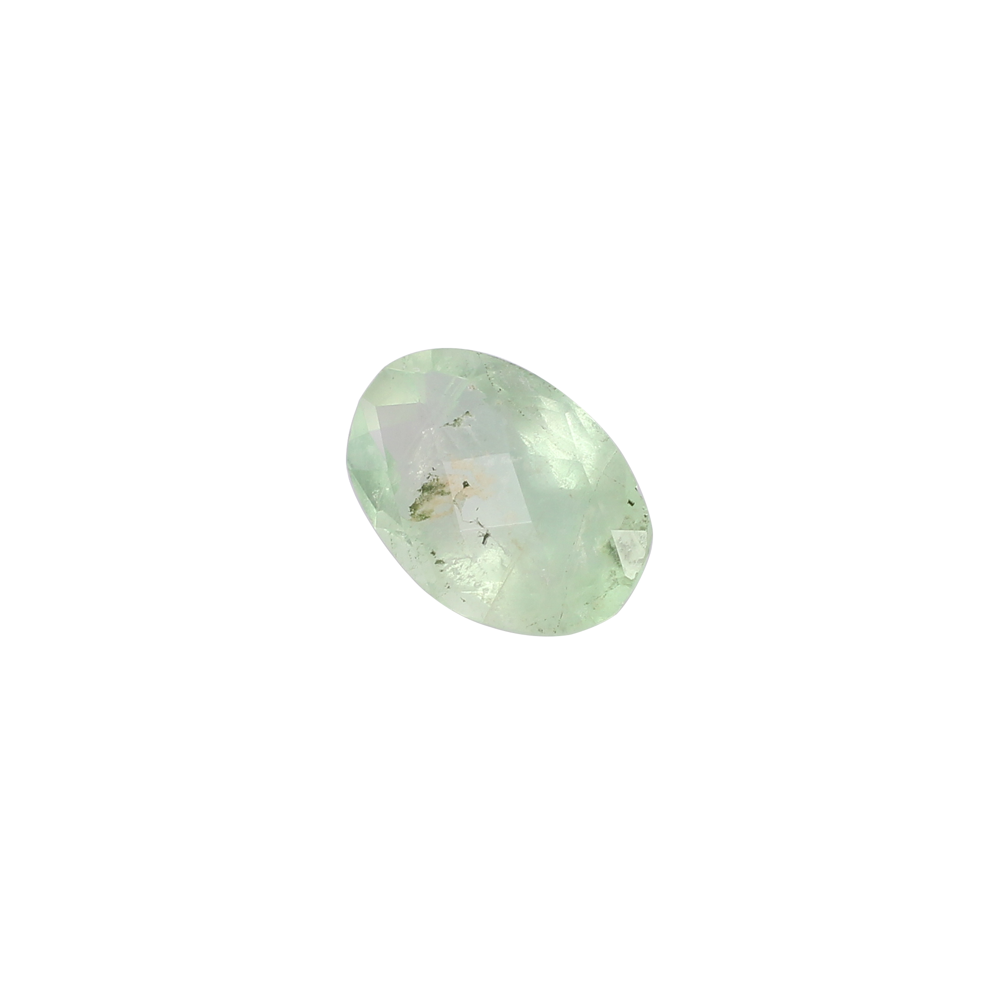 Natural Green Afghan Fluorite Oval Normal Cut Gemstone 1020 Carat 12x16 mm for Jewelry Making  Cut