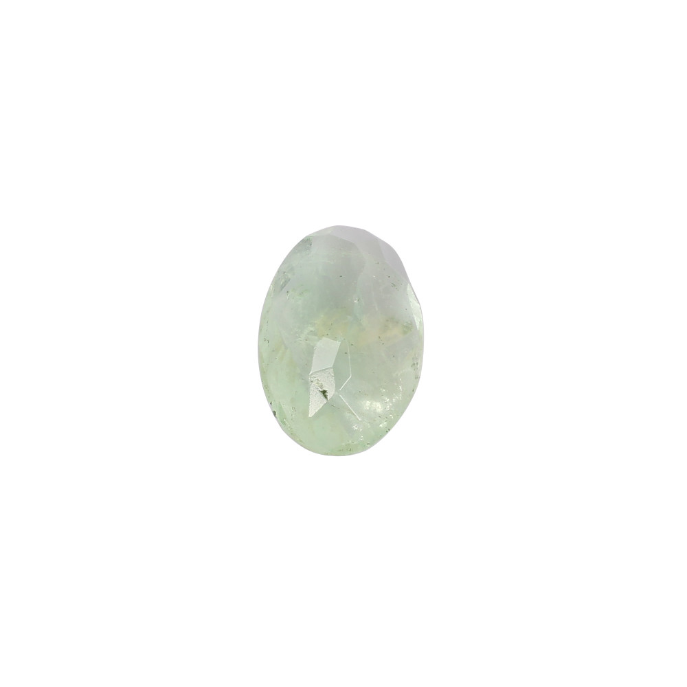 Image of Natural Green Afghan Fluorite Oval Normal Cut Gemstone 10.20 Carat 12x16 mm for Jewelry Making  Cut