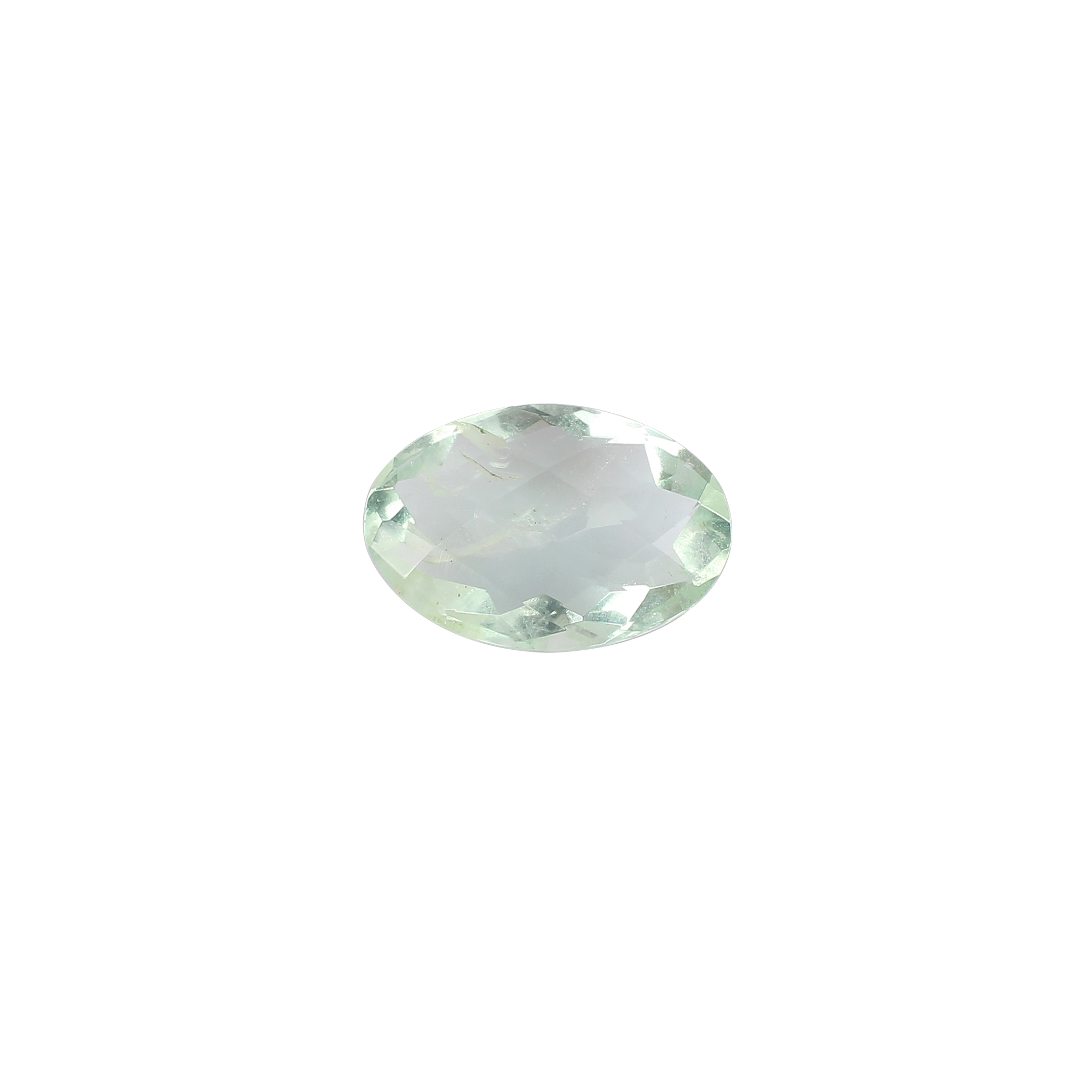 Natural Green Afghani Fluorite Checkerboard Cut Gemstone 820 Carat 10x15 mm for Jewelry Making