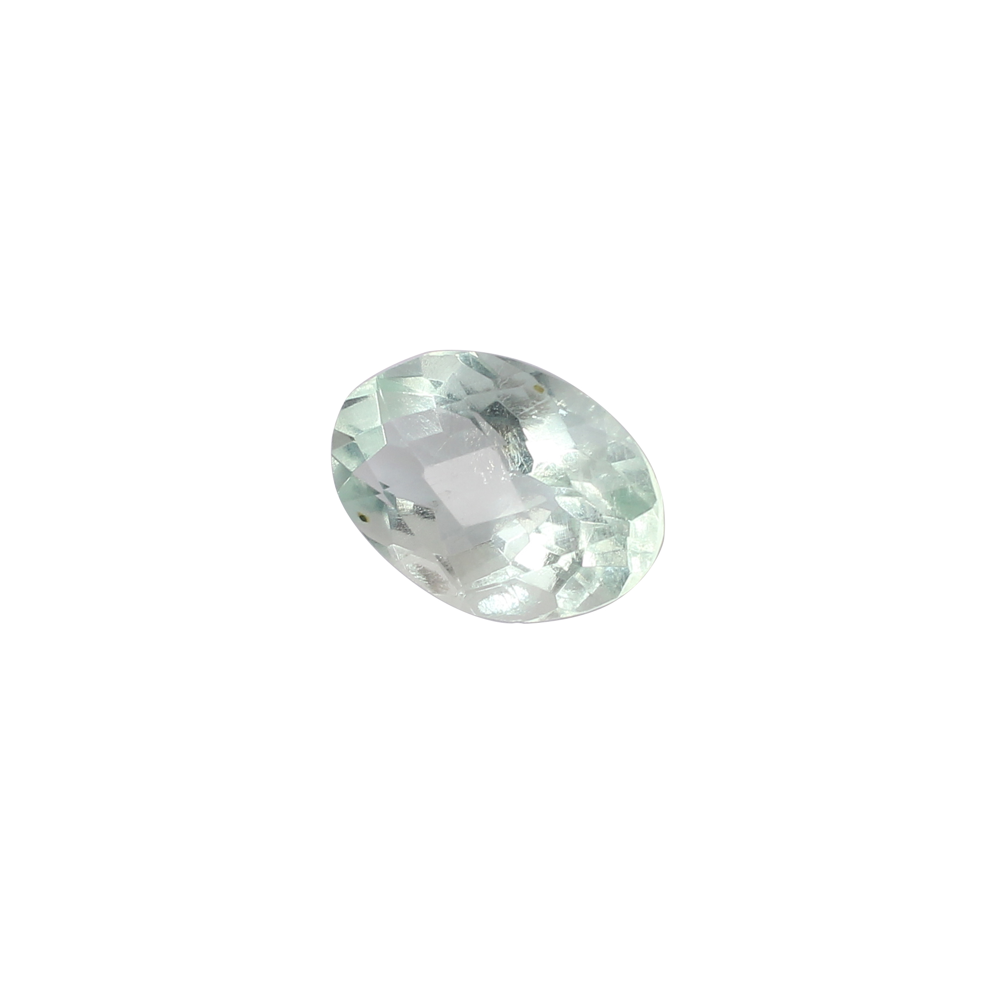 Natural Green Afghani Fluorite Checkerboard Cut Gemstone 835 Carat 11X16 mm for Jewelry Making
