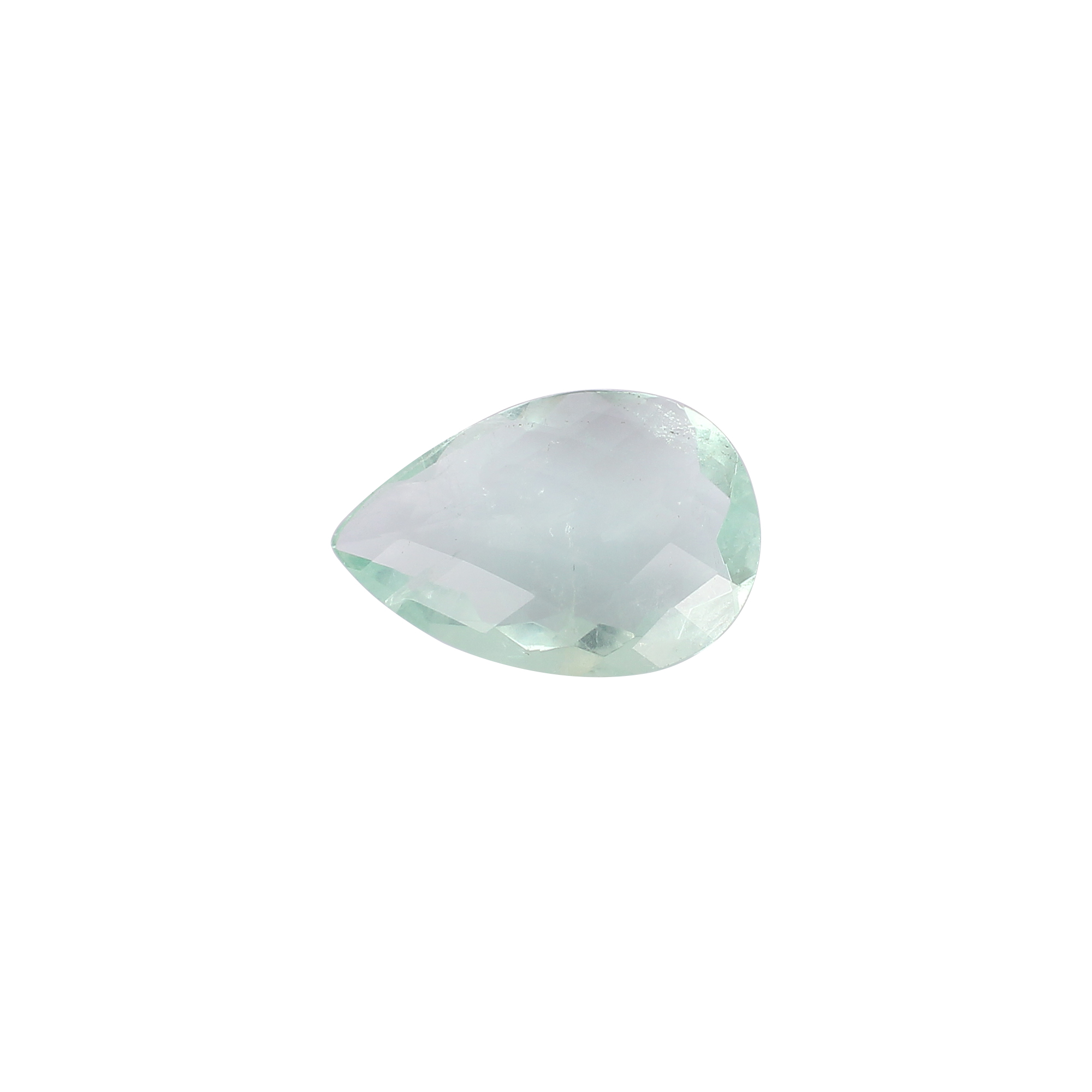 Natural Afghani Fluorite Gemstone Checkerboard Cut 331 Carat 28x20 mm Loose Stone for Jewelry Making