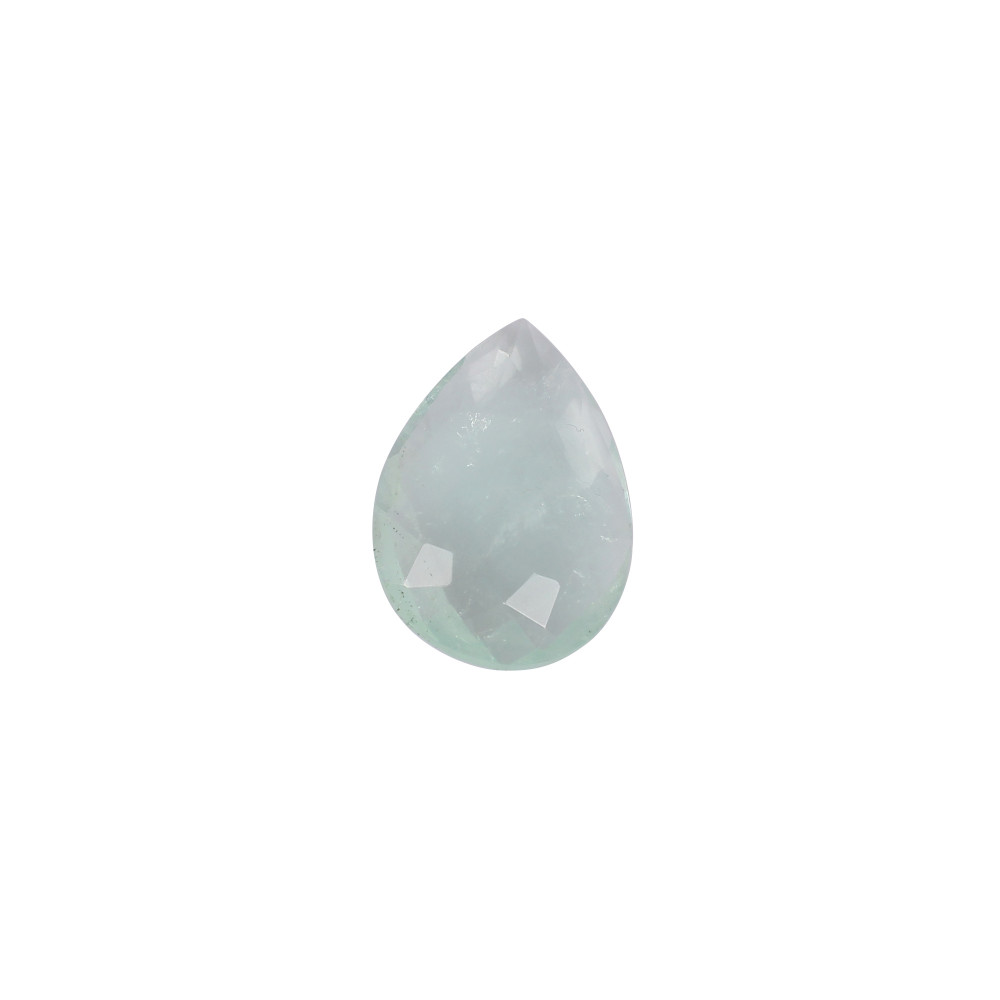 Image of Natural Afghani Fluorite Gemstone Checkerboard Cut 33.1 Carat 28x20 mm Loose Stone for Jewelry Making