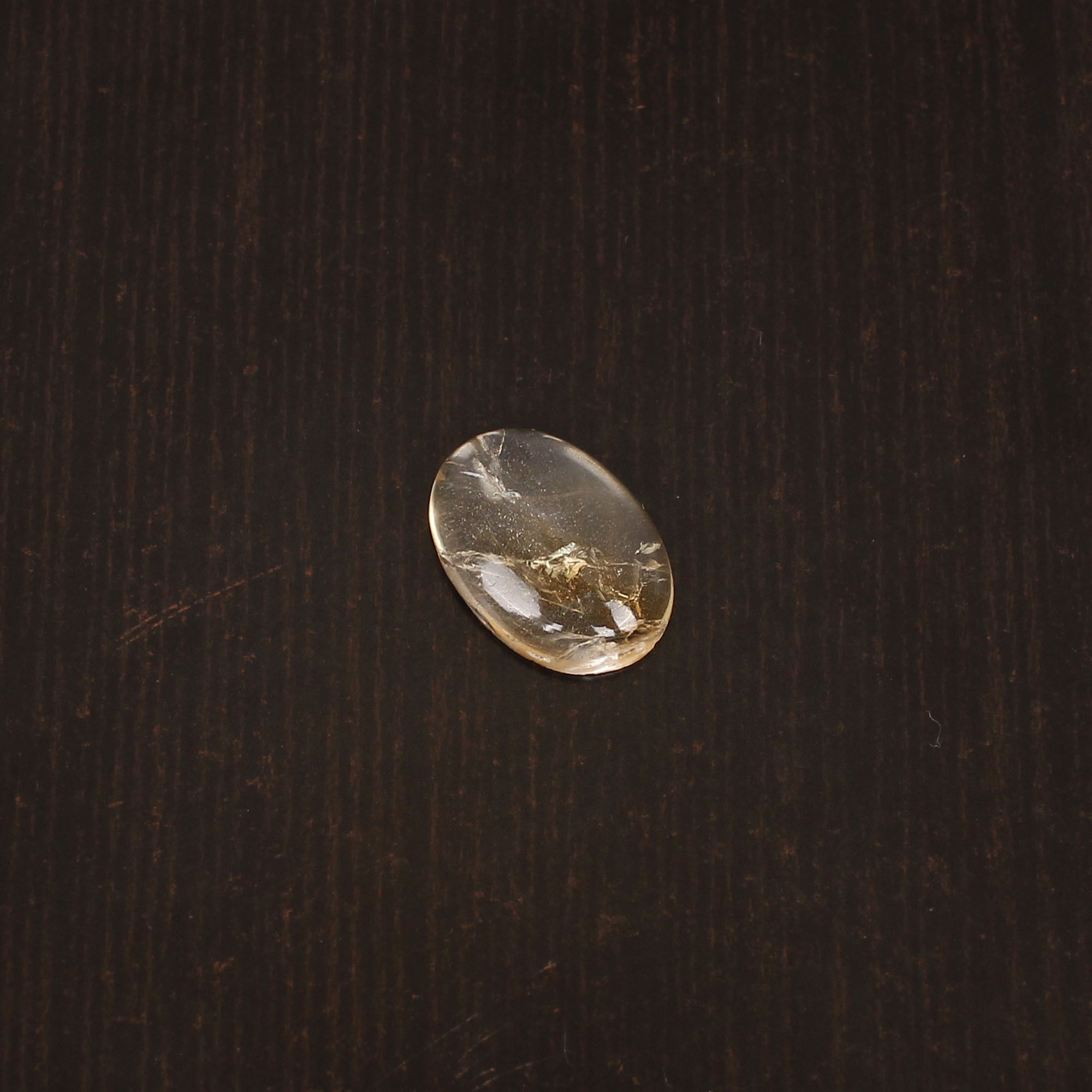 Natural Citrine Cabochon Gemstone 70 Carat 16x11mm  for Jewelry Making